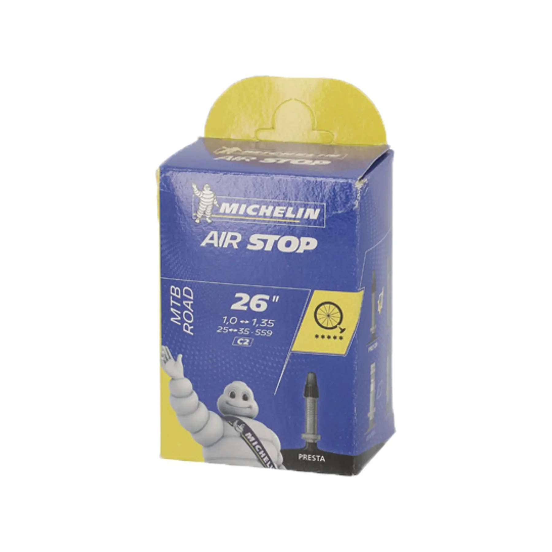 Presta-Ventilschlauch Michelin Airstop C2