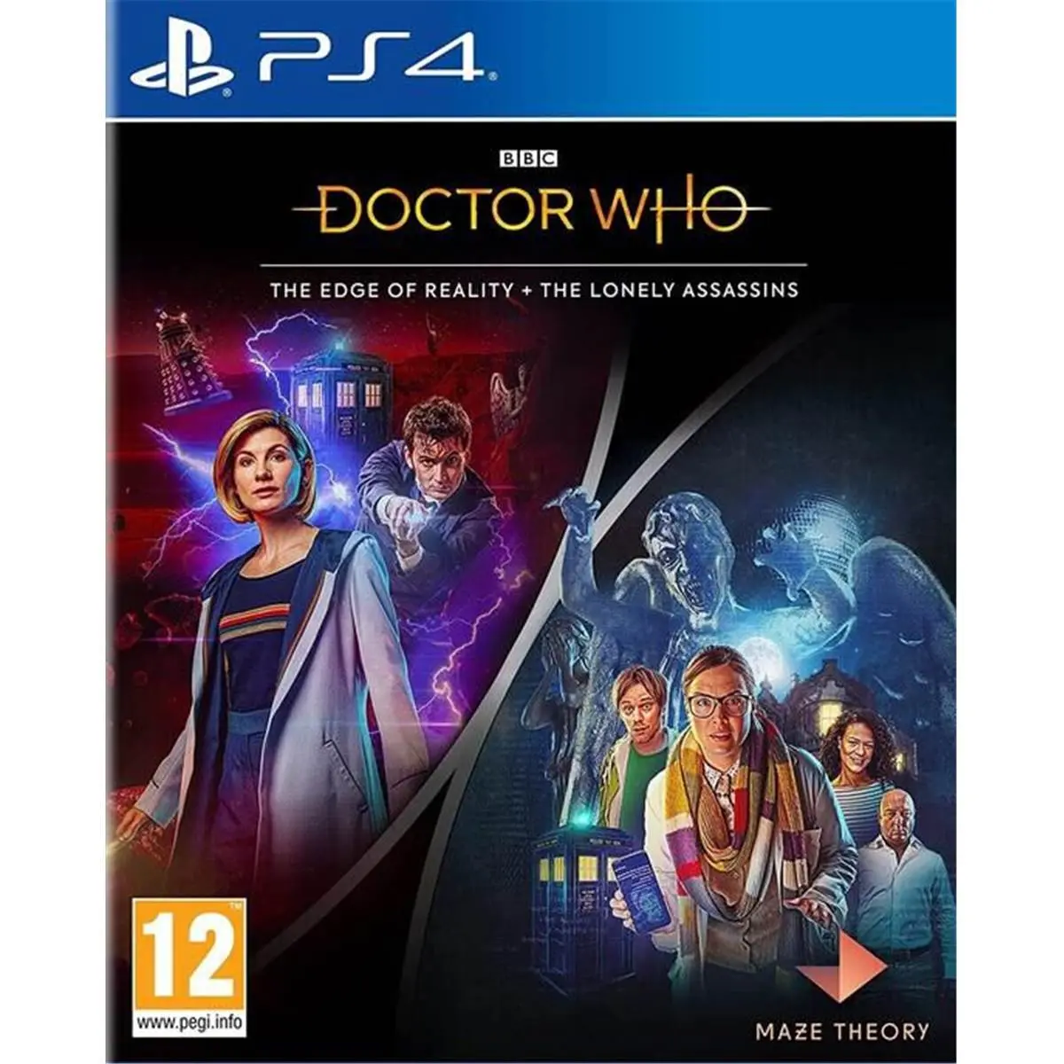 5016488139175 - Doctor Who The Edge of Reality + The Lonely Assassins - Sony PlayStation 4 - Abenteuer - PEGI 12