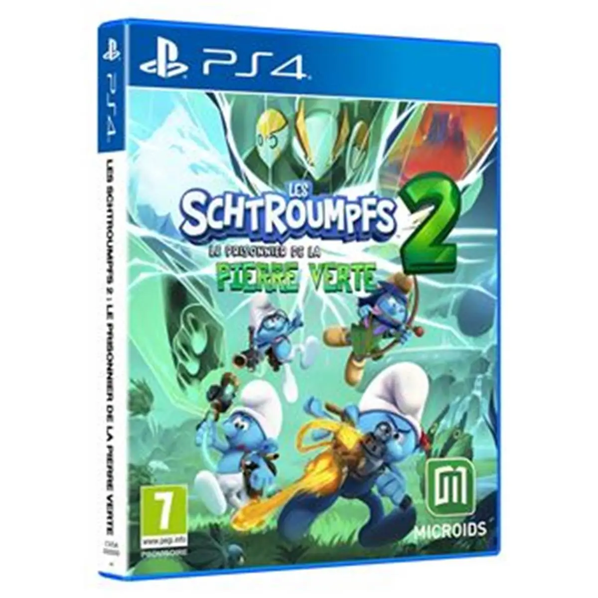 3701529508738 - Videospiele Les Schtroumpfs 2 - Le Prisonnier De La Pierre Verte - PS4