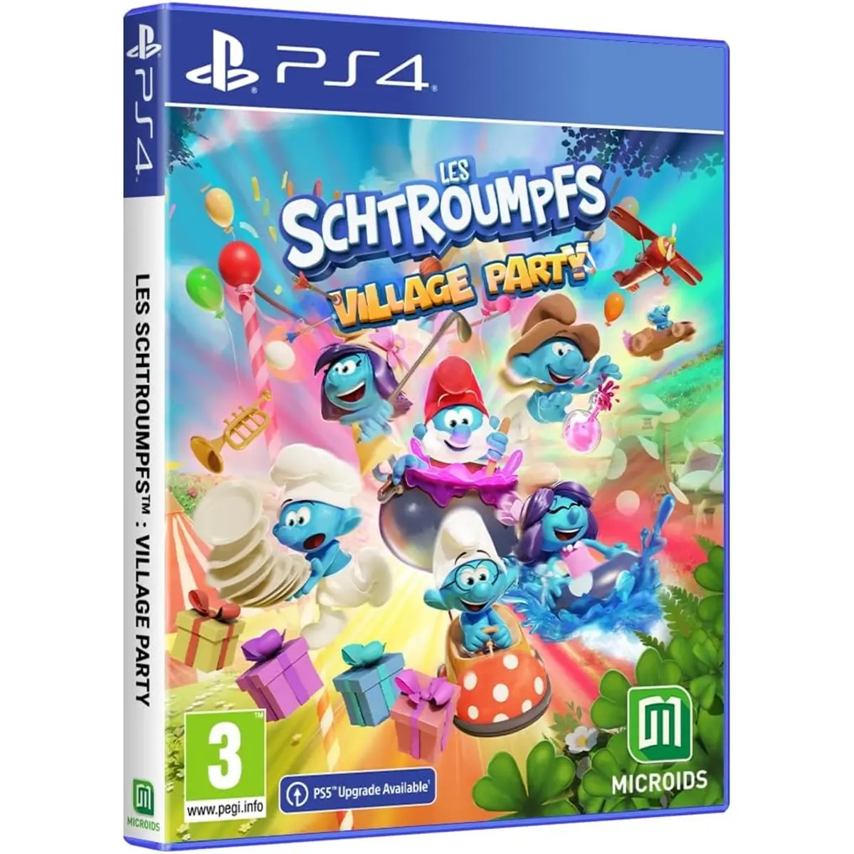 3701529505515 - Videospiele Les Schtroumpfs Village Party - PS4