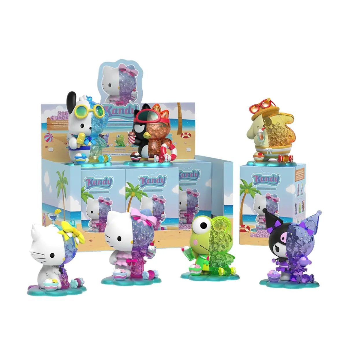 Mighty Jaxx Multicolore Child Collector's Figurine Hello Kitty Kandy Sanrio Sea Breeze Series /6
