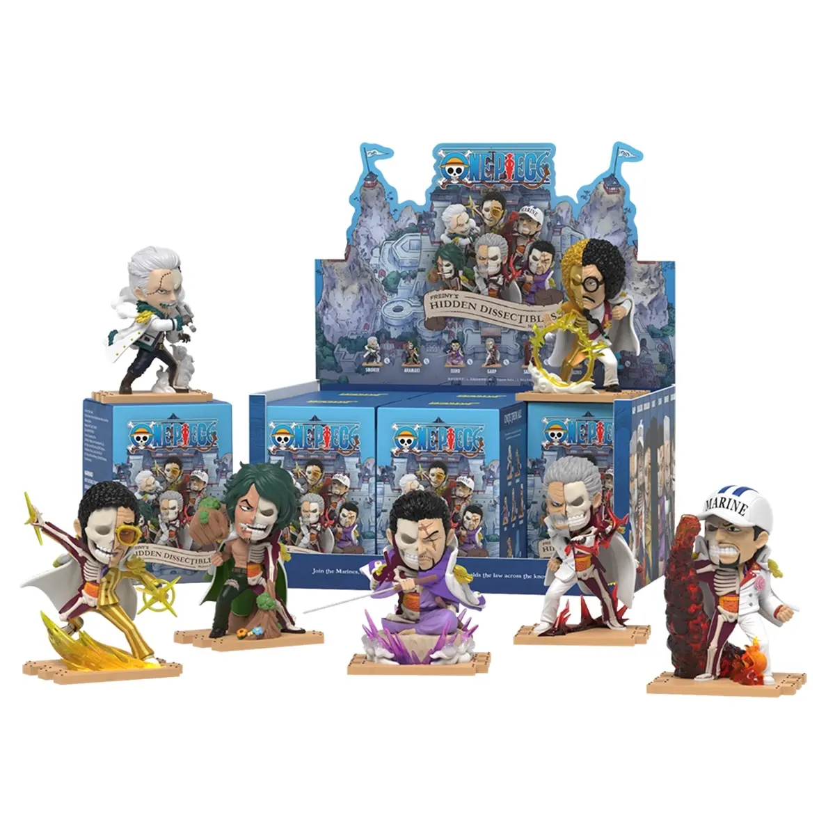 Sammelfigur Für Kinder Mighty Jaxx Freeny'S Hidden Dissectibles, One Piece Marines Edition