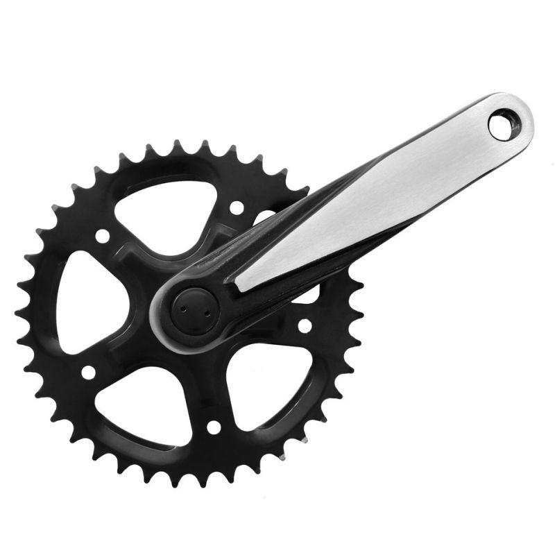 Velo Store - UK Aluminum crankset with square axle Mijnenpieper Speed 38 T | Extra 10% off with Subscription, Postage £16.79 to UK Fedex.
