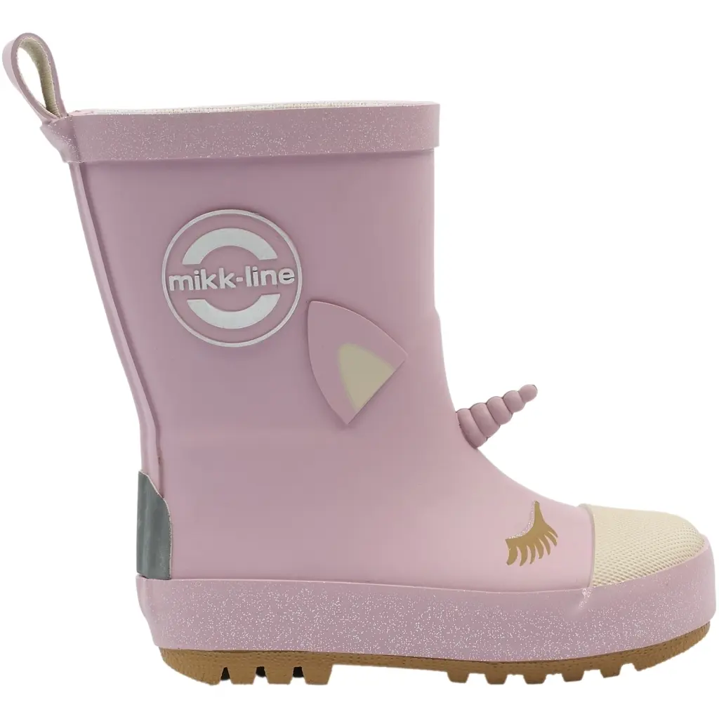 Stiefel für Mädchen Mikk-Line Wellies 3D Unicorn