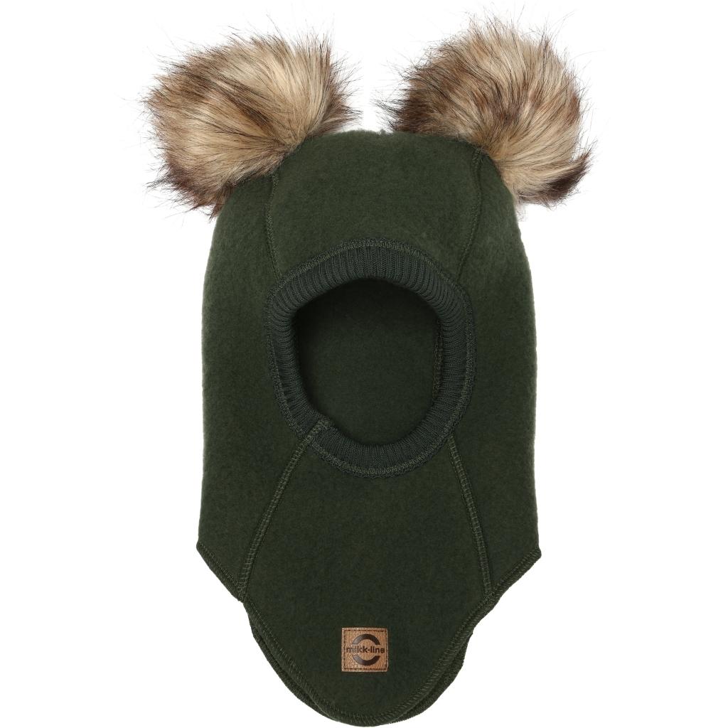 5715073425678 - Strickmütze aus Wolle mit Baby-Pompon Mikk-Line