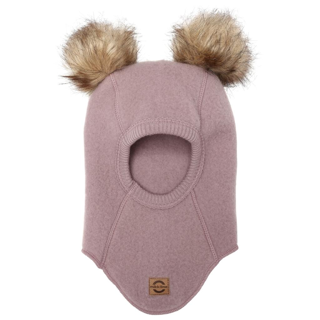 5715073425739 - Strickmütze aus Wolle mit Baby-Pompon Mikk-Line 5715073425739 - Strickmütze aus Wolle mit Baby-Pompon Mikk-Line
