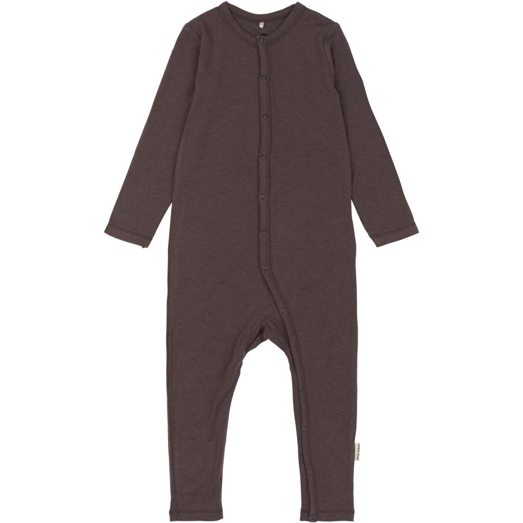 5715073556730 - Babystrampler mit langen Ärmeln aus Wolle Bambus Mikk-Line 5715073556730 - Babystrampler mit langen Ärmeln aus Wolle Bambus Mikk-Line
