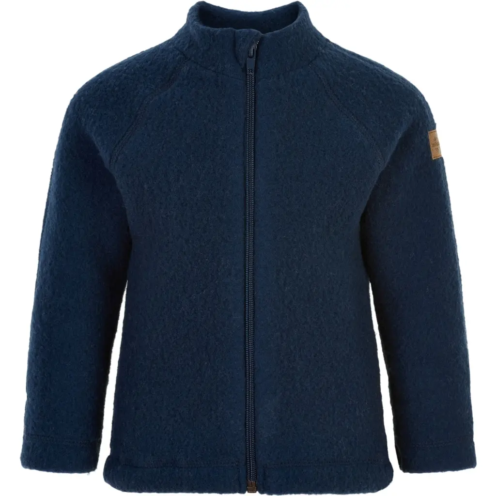 5715073237462 - mikk-line - Wollfleece-Jacke MERINO JUNIOR in blue nights Gr110 5715073237462 - mikk-line - Wollfleece-Jacke MERINO JUNIOR in blue nights Gr110