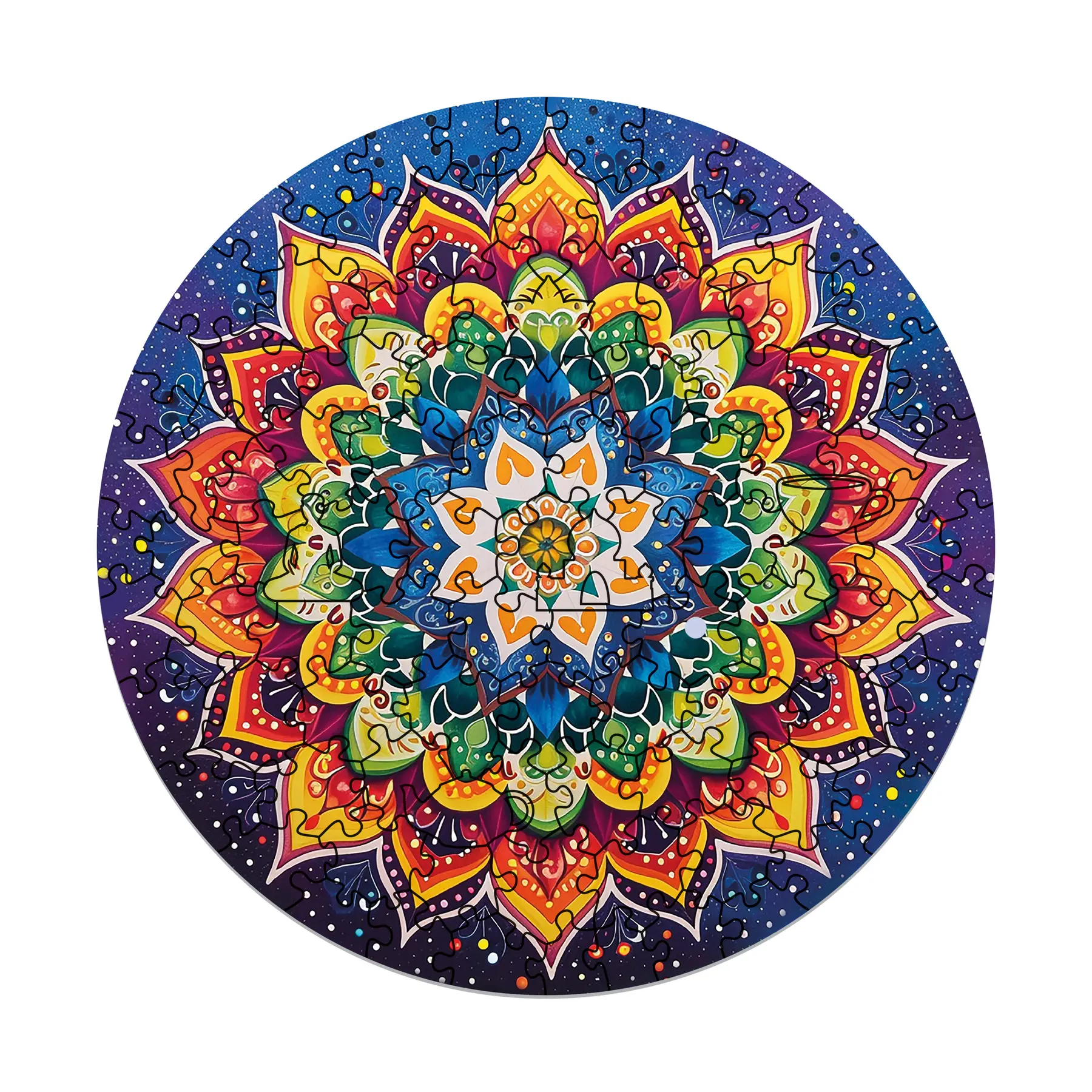 Nacht-Mandala-Puzzle Milliwood