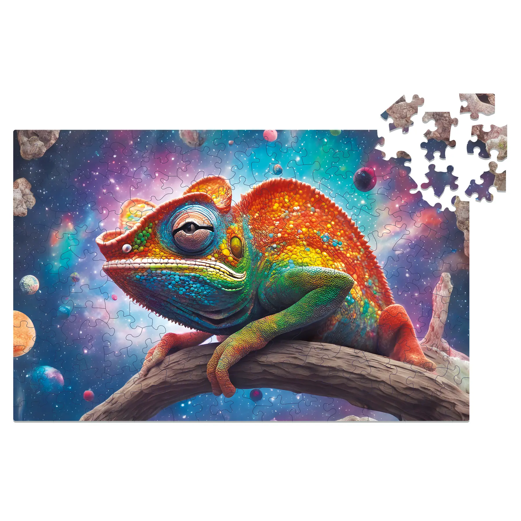 Puzzle De 150 Pièces En Bois Milliwood Cosmoléon