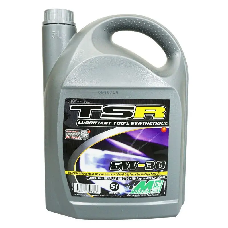 Motoröl Motorrad Minerva Oil TSR 5W30 100% Fap