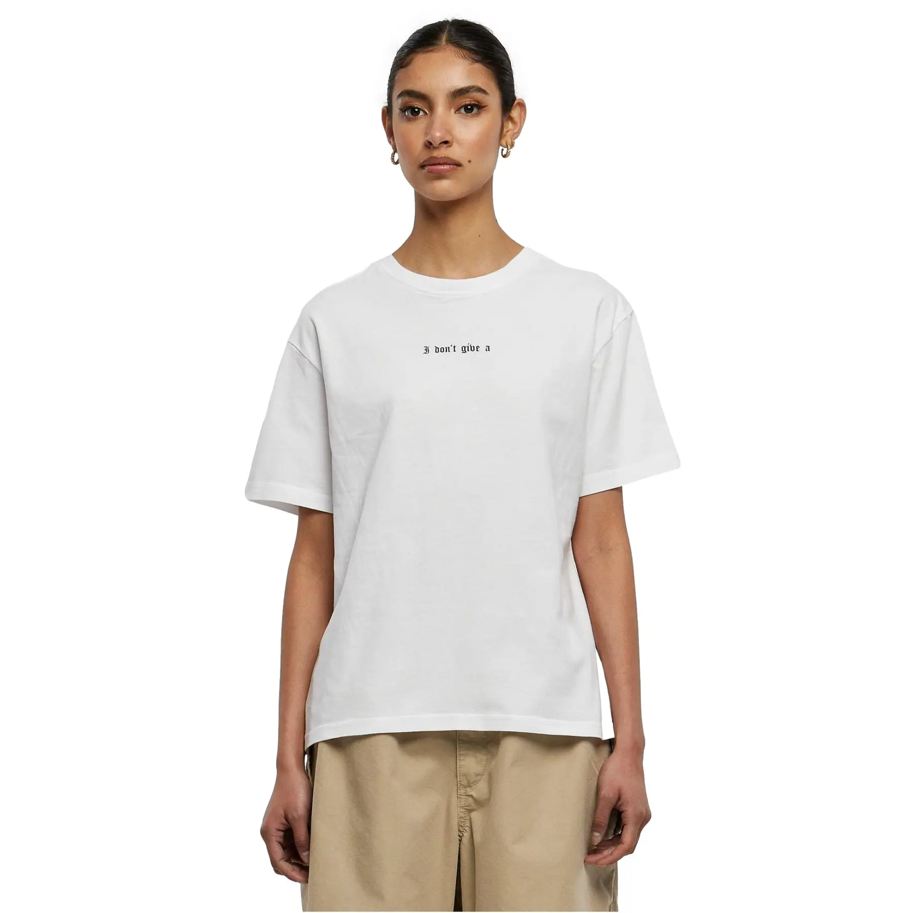 Damen T-Shirt Miss Tee I Don't Give A