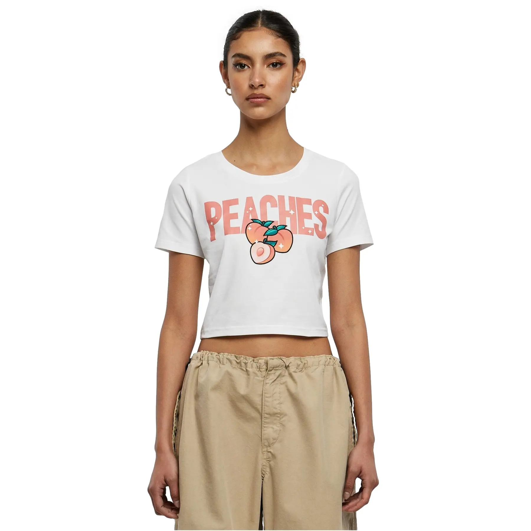 Damen T-Shirt Miss Tee Peaches