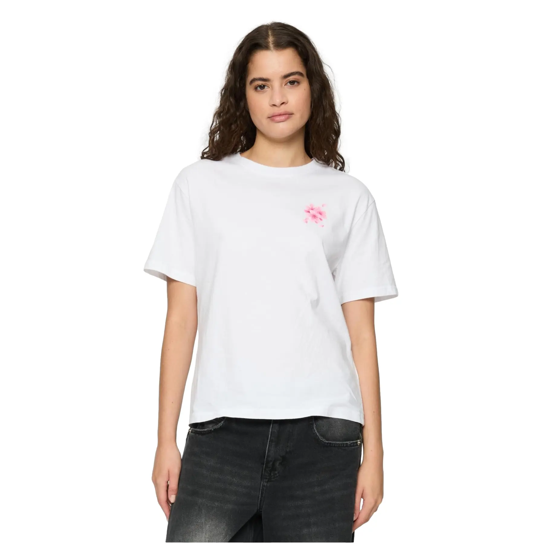 Druck T-Shirt Damen Miss Tee Self Love Club