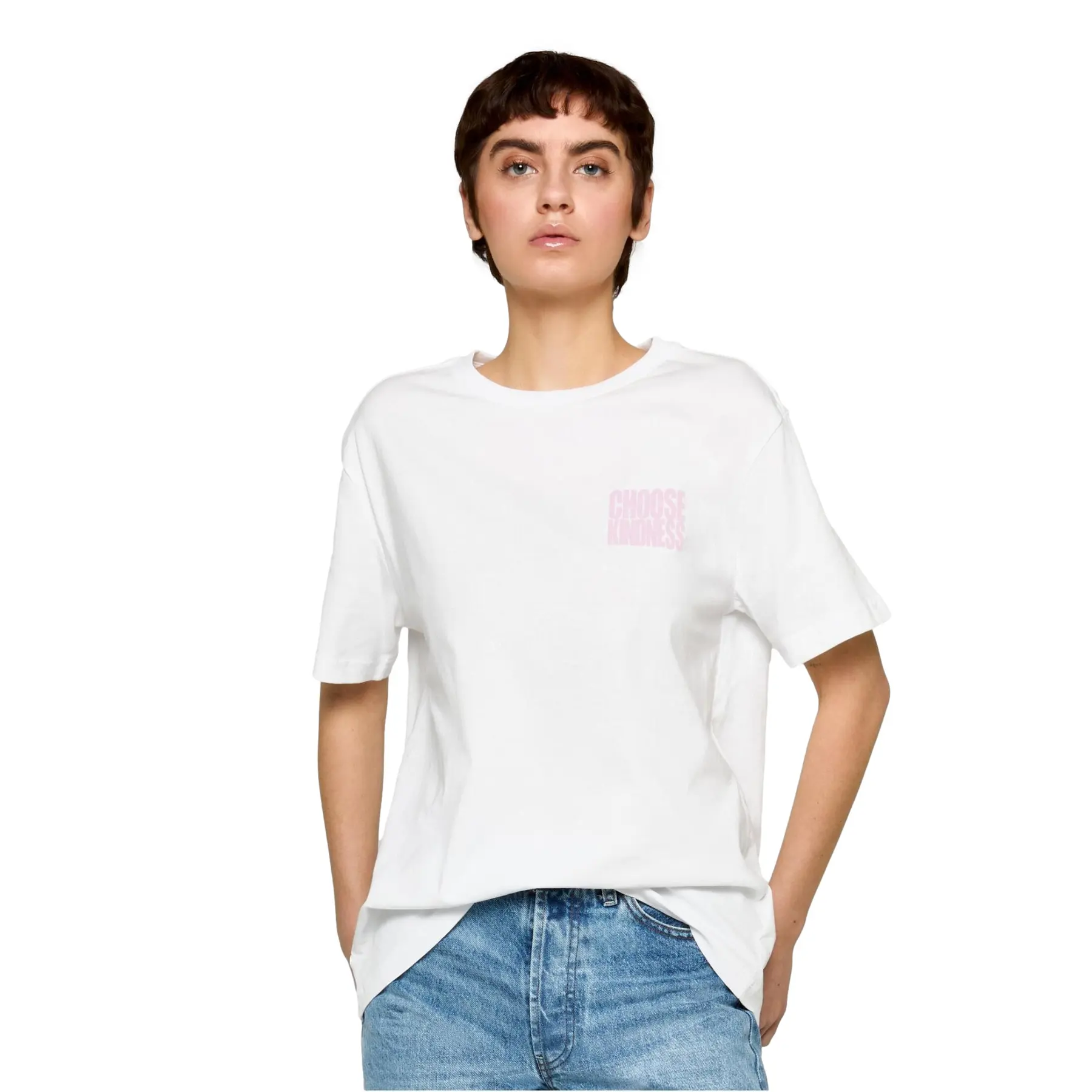 Women's T-shirt Miss Tee Choose Kindness Roses