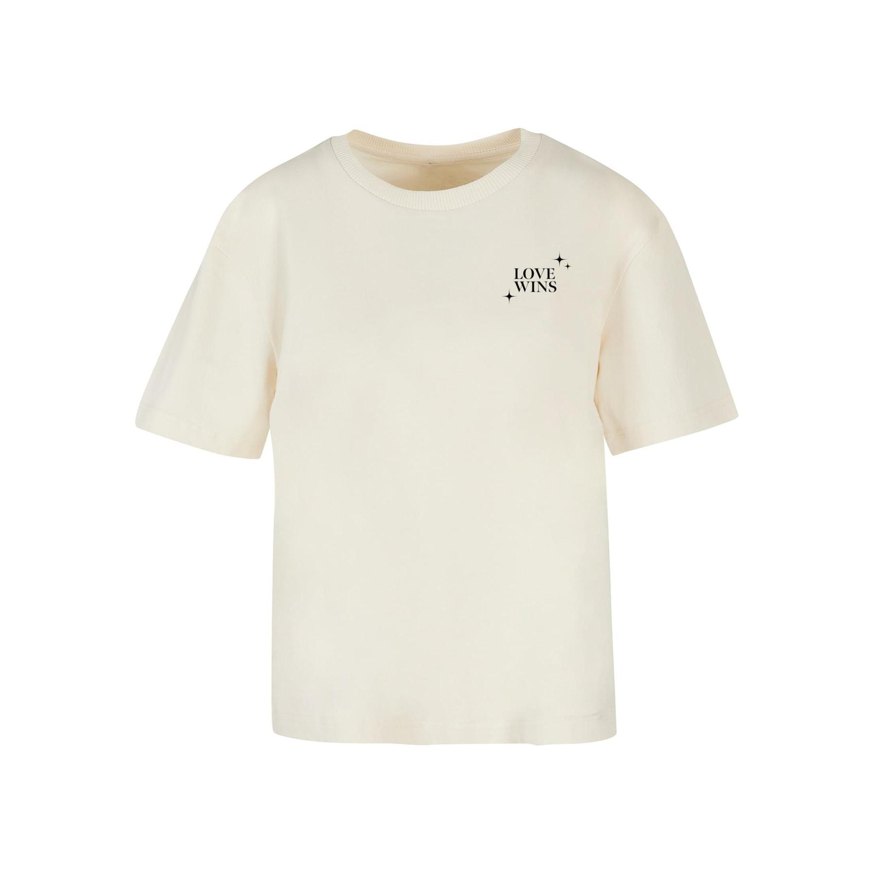 4069389090015 - T-Shirt mit Farbverlauf und Herz und Stolz für Frauen Miss Tee