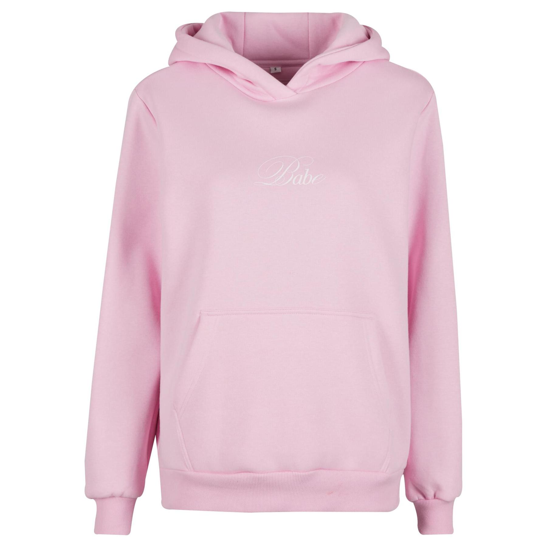4069389122587 - Hoodie Damen Babe Wording