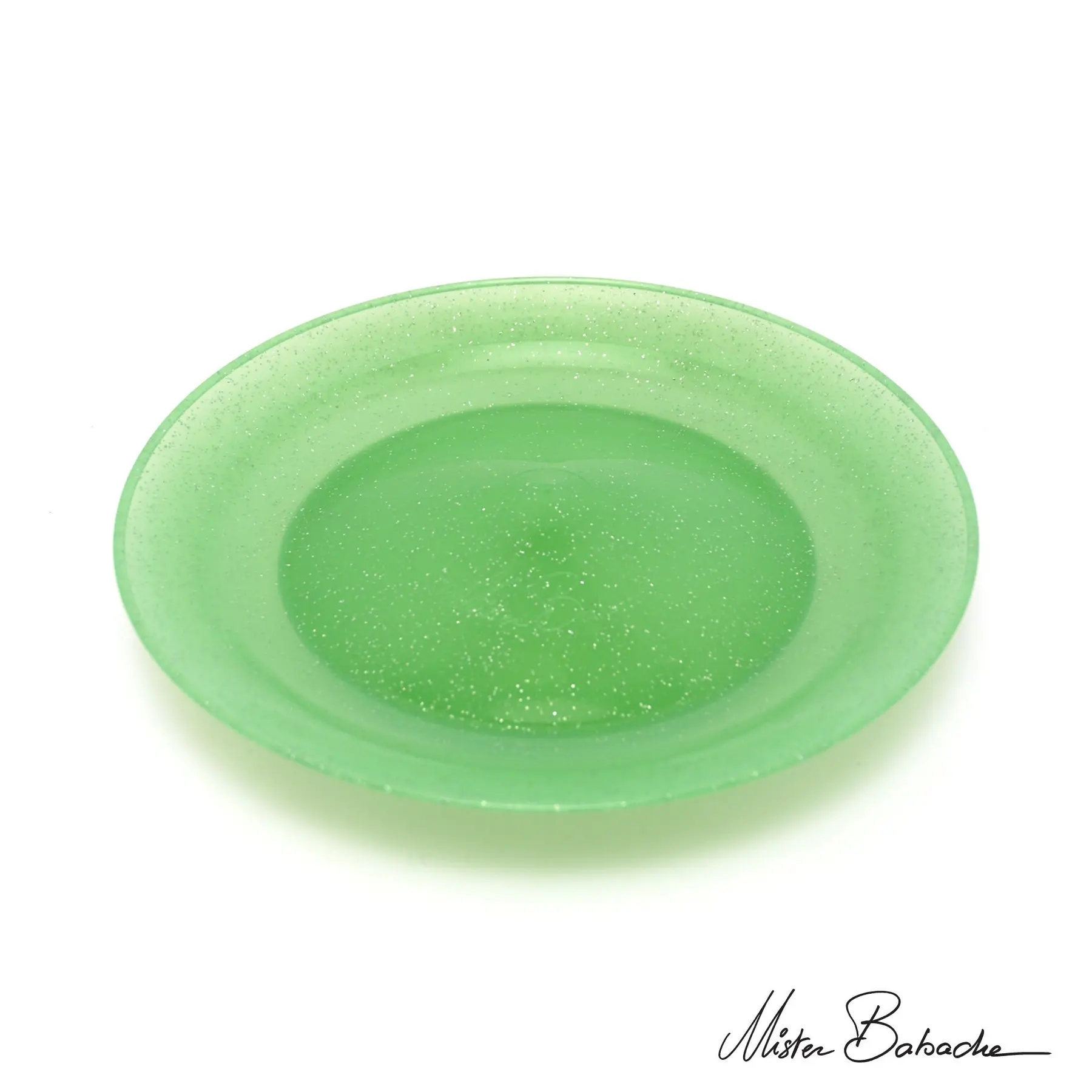 7611847000912 - Glitzernde unbemalte Teller Mister Babache