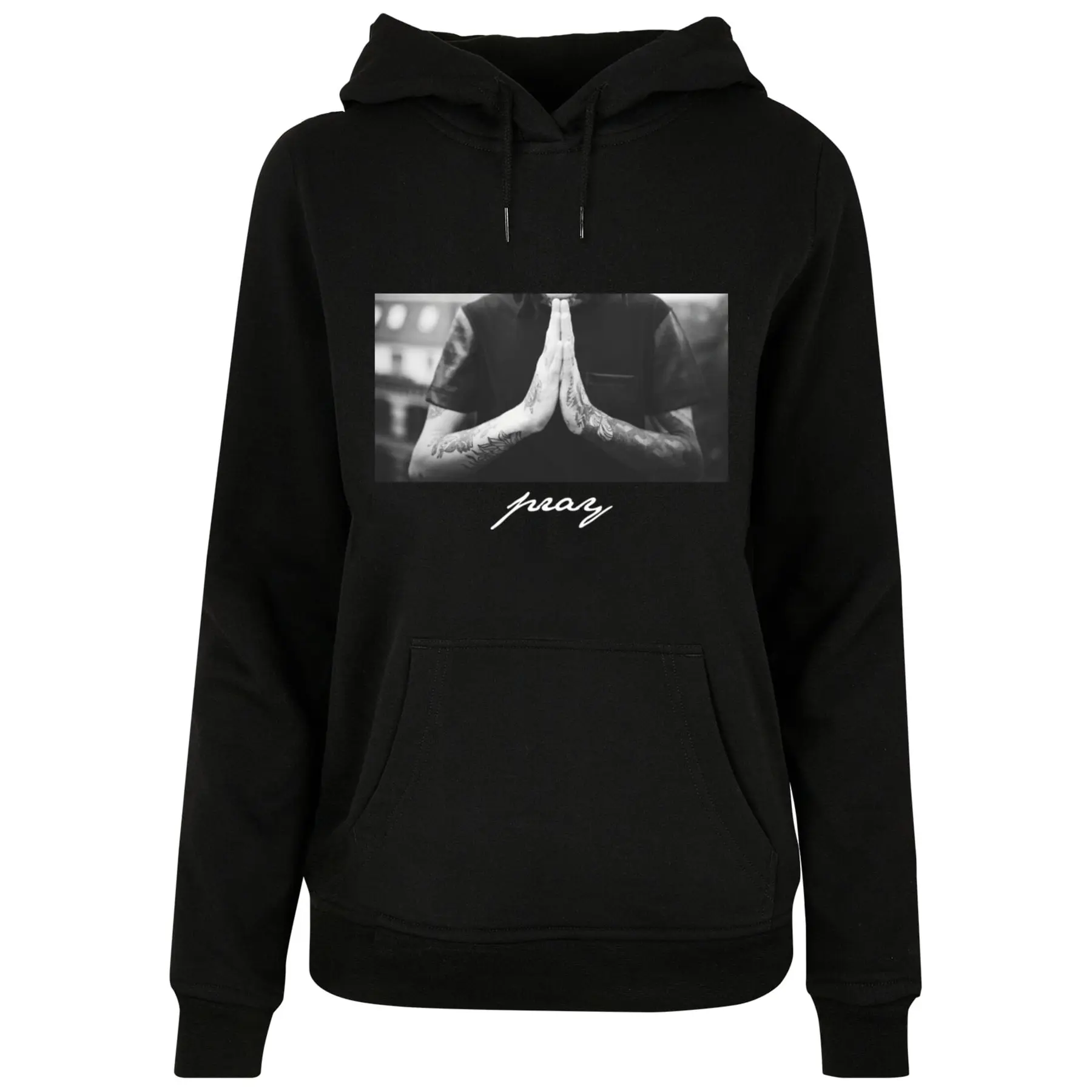 Felpa con cappuccio da donna Mister Tee Pray New Basic