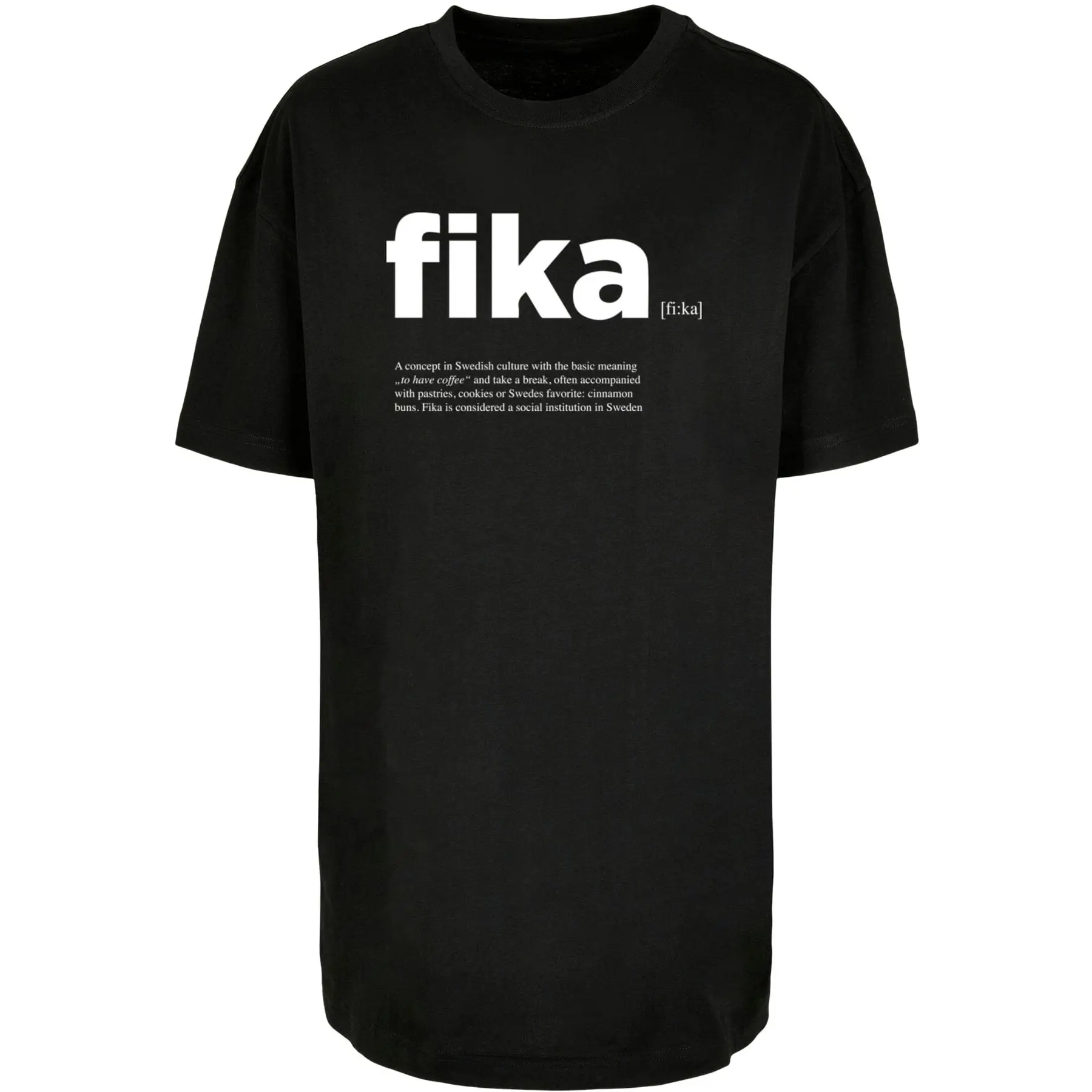 T-shirt oversize da donna Mister Tee Fika Definition