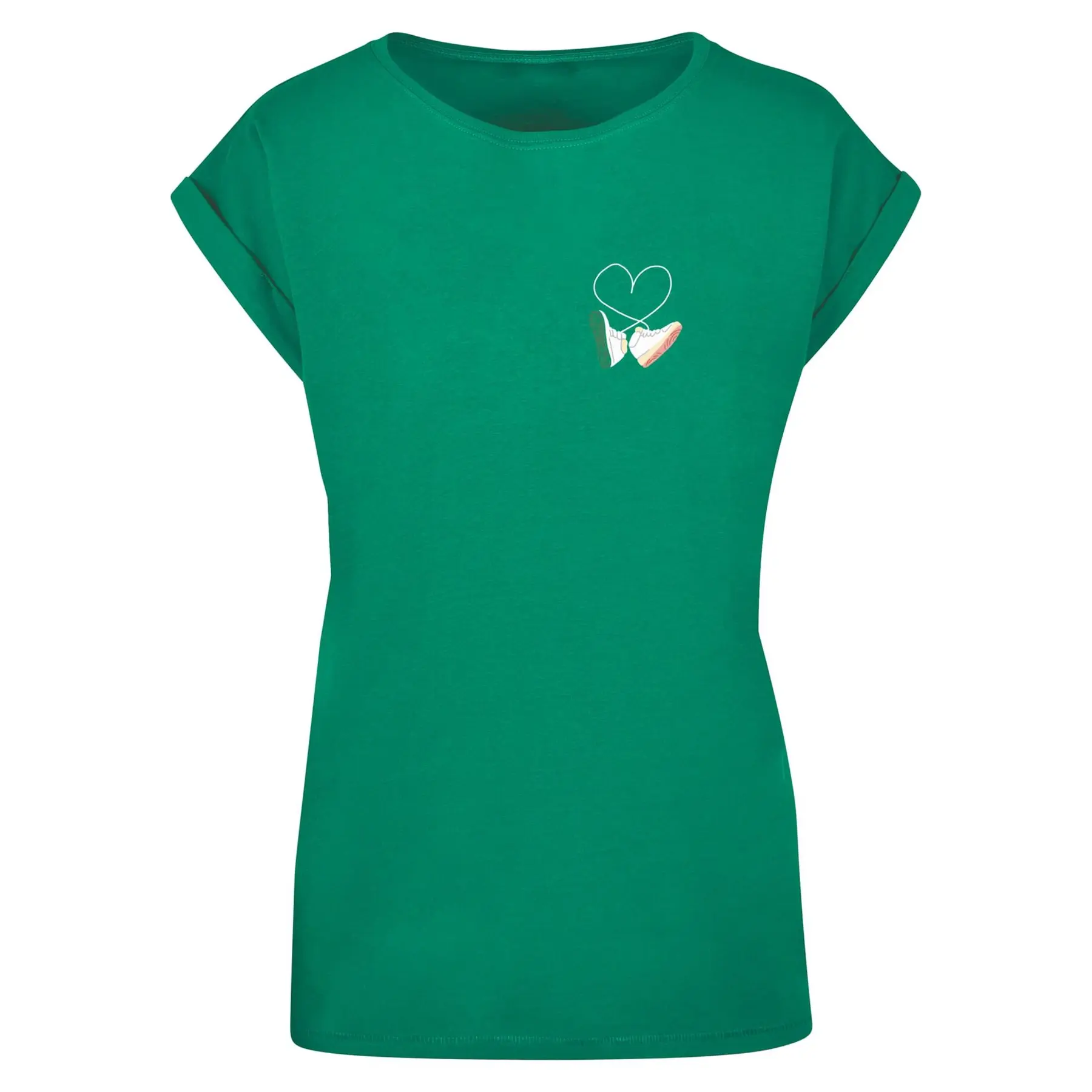 Damen T-Shirt Mister Tee Kicks Love