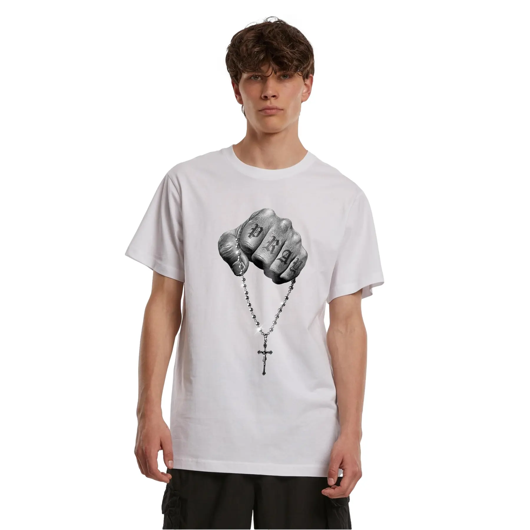 T-Shirt Mister Tee Faith Meets Strength