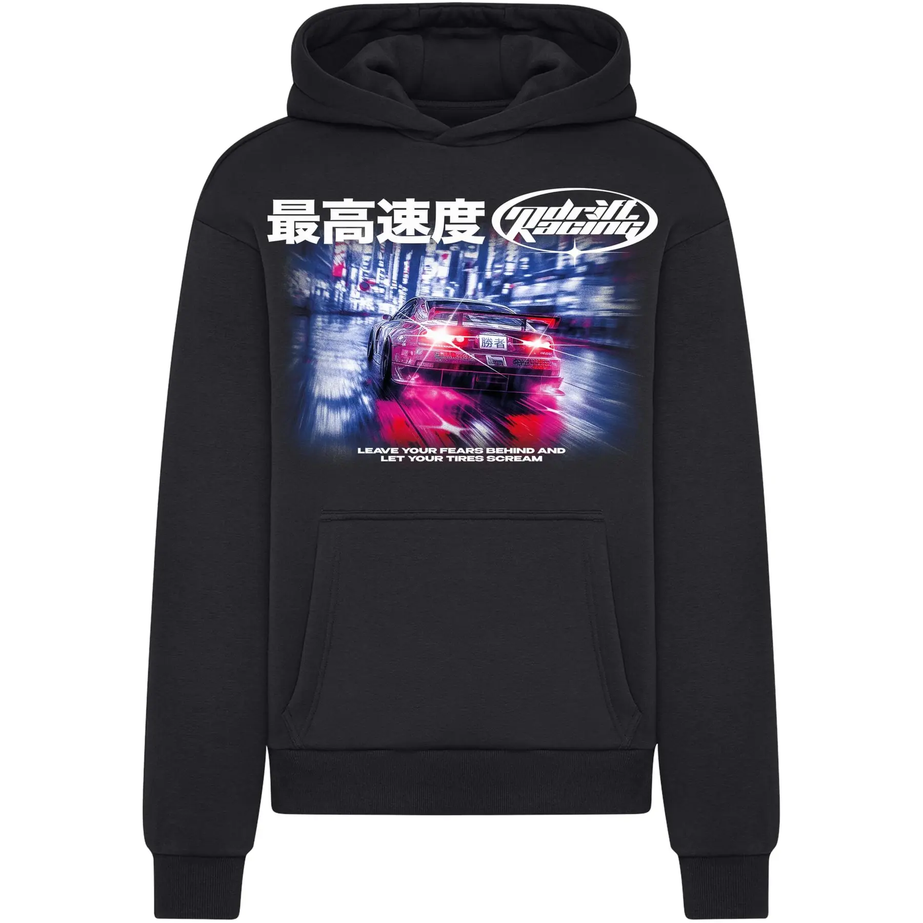 Felpa con cappuccio Mister Tee Drift Racing Fluffy