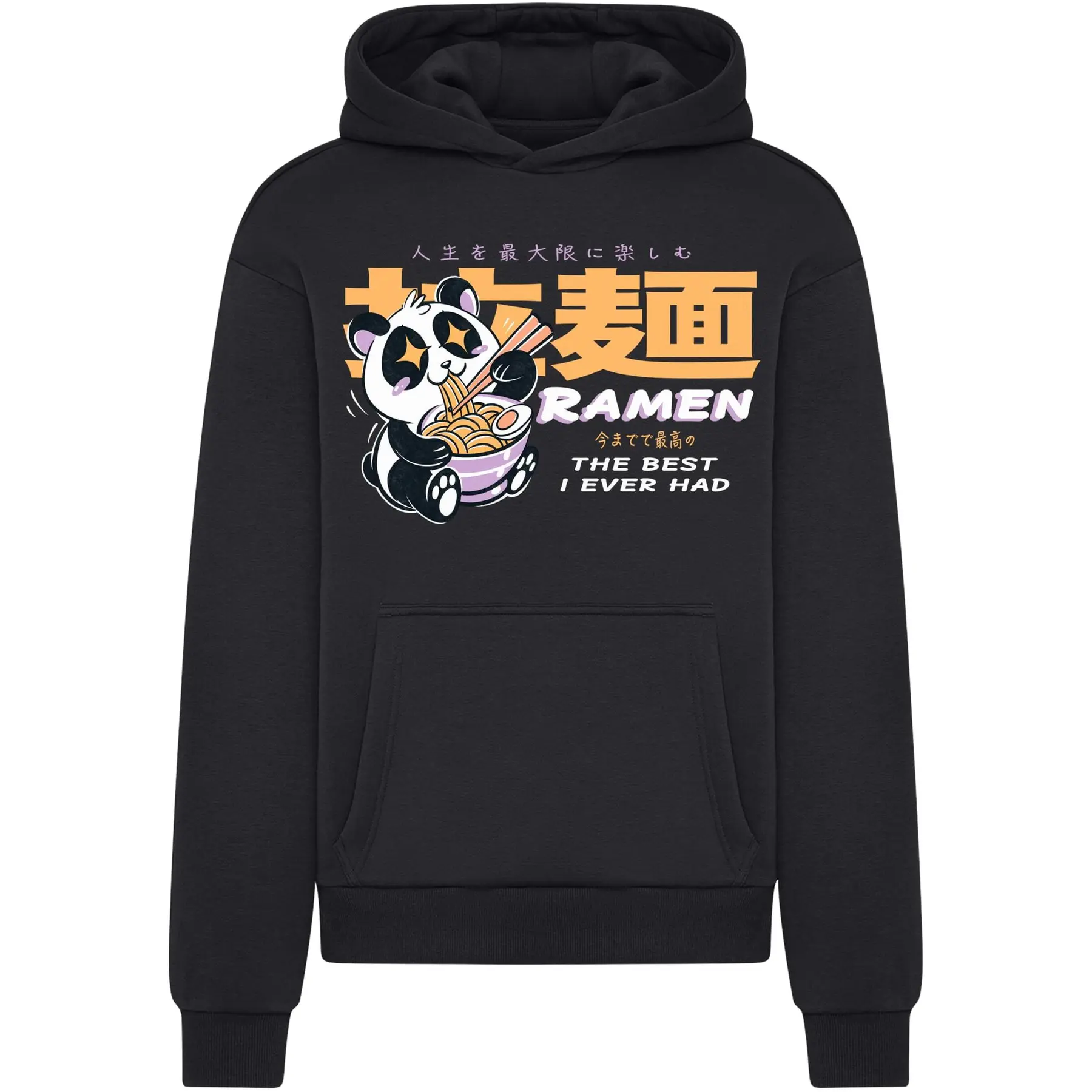 Kapuzensweatshirt Mister Tee Best Ramen Fluffy