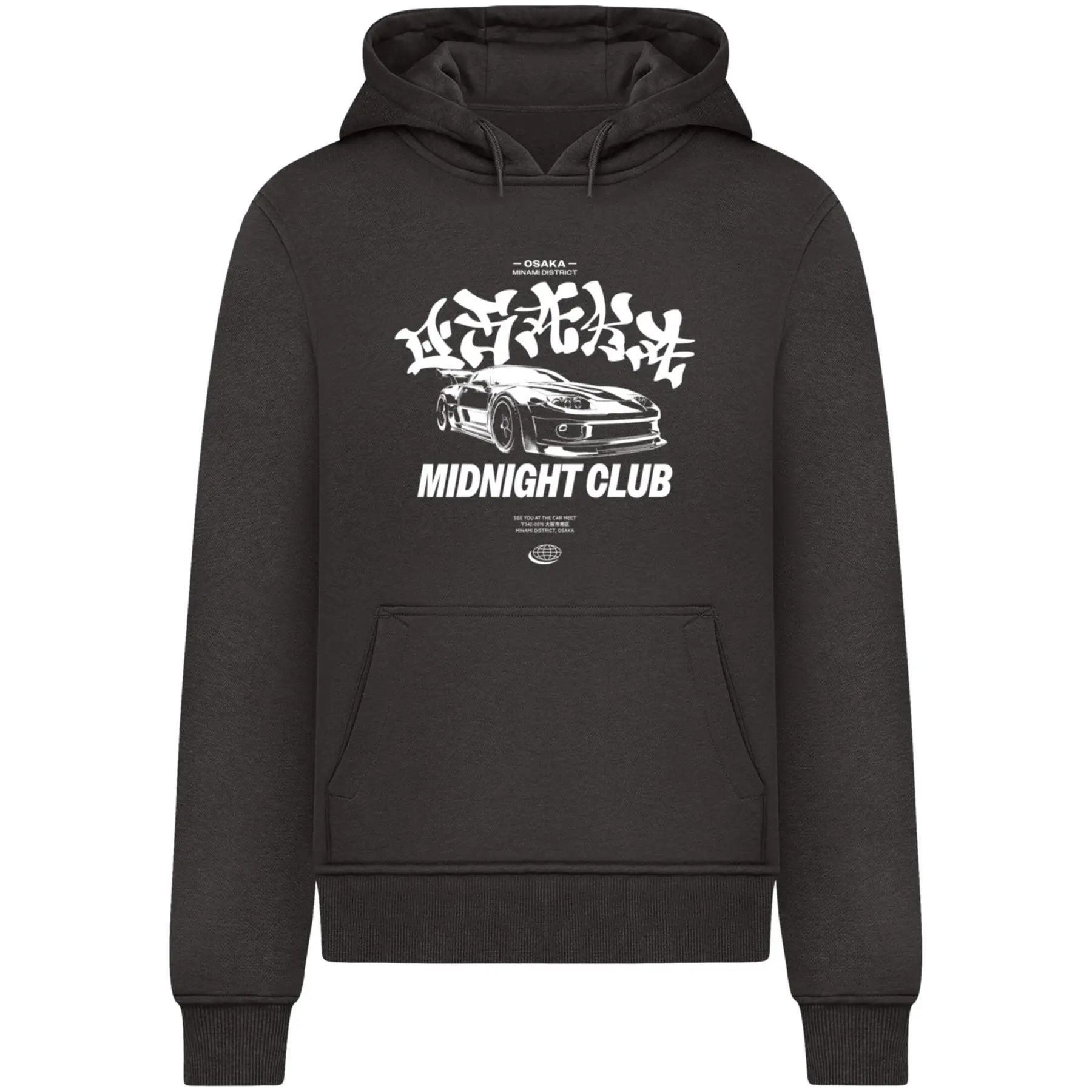 Kapuzensweatshirt Mister Tee Midnight Racing Club