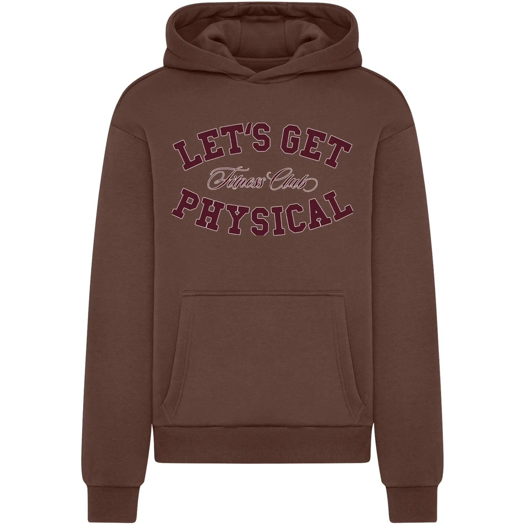 4070058278580 - Hoodie Mister Tee Lets Get Physical Fluffy