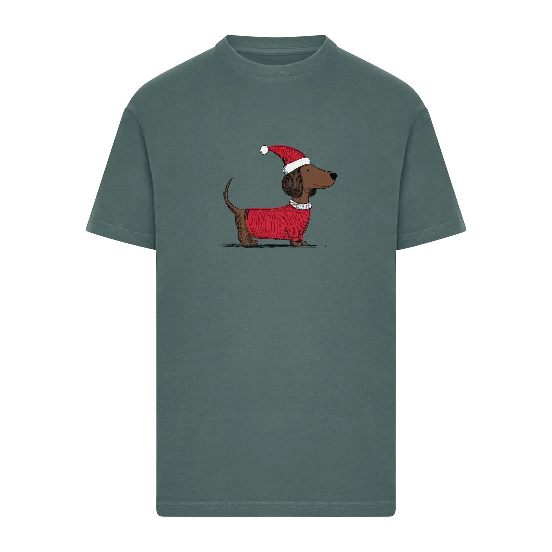 T-Shirt Mister Tee Christmas Dackel