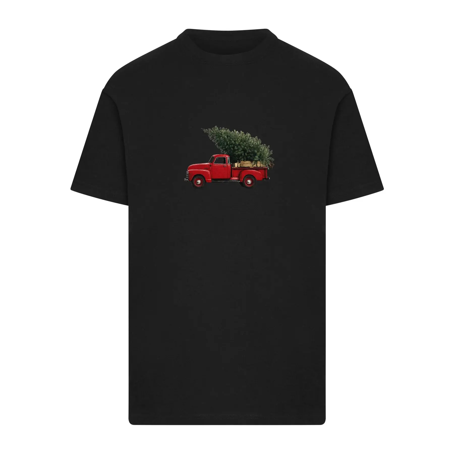 Mister Tee Noir T-Shirt Christmas Tree Pickup