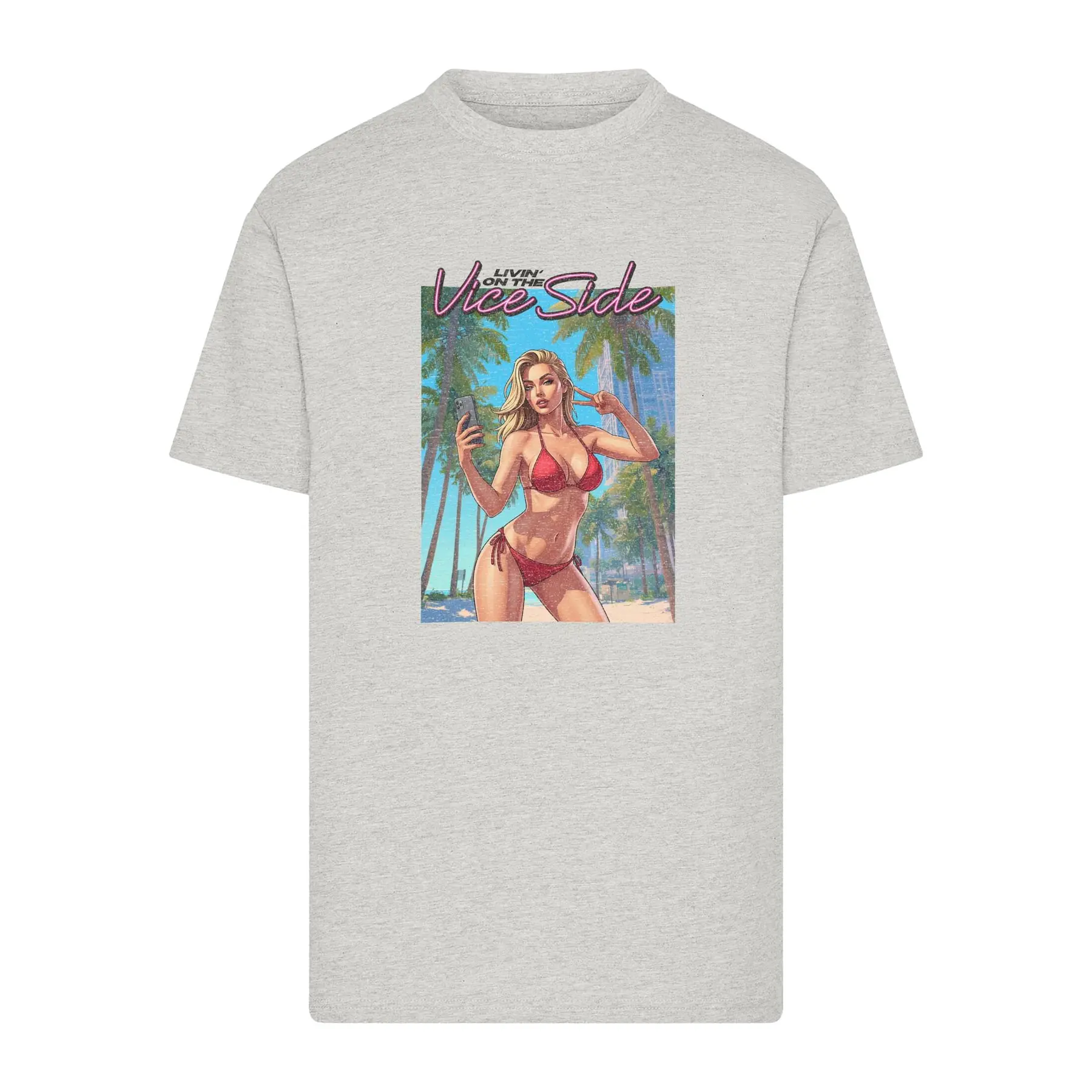 Image of Oversized T-Shirt Mister Tee Vice Side