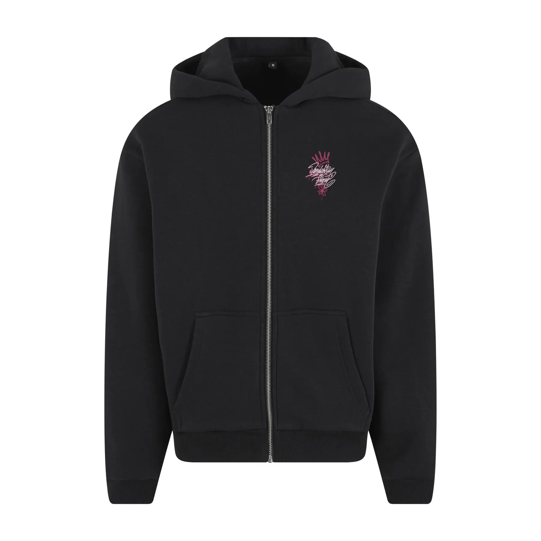 Kapuzensweatshirt mit Reißverschluss Mister Tee Urban Bloom Fluffy