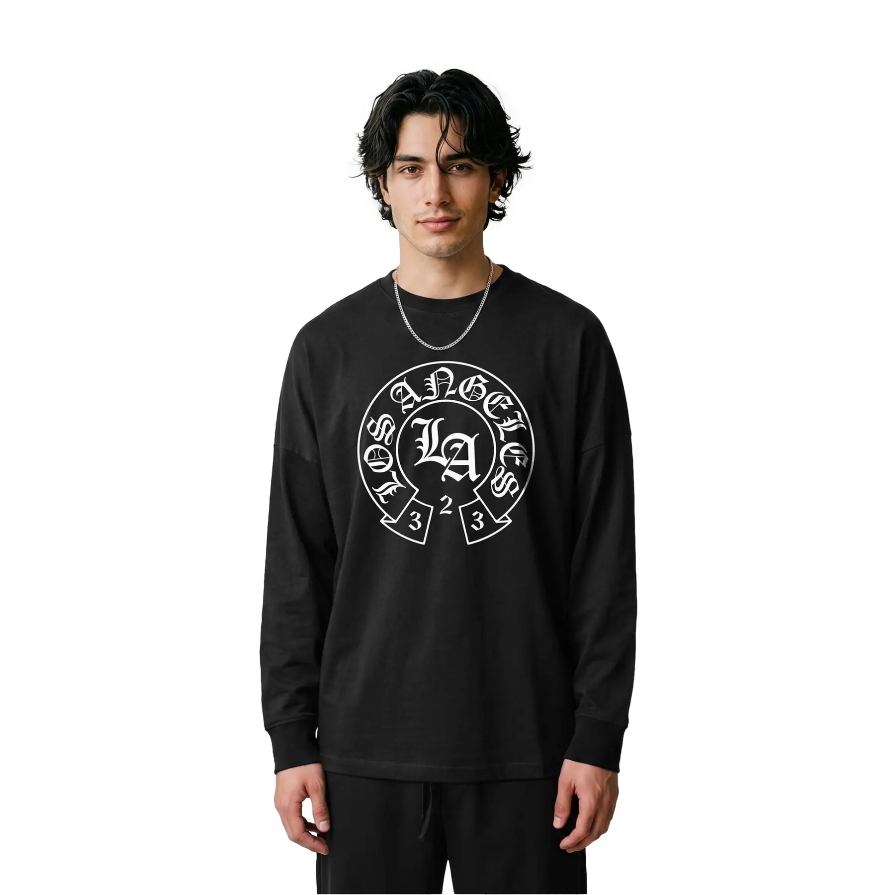 Langarm-T-Shirt Mister Tee LA Dynasty