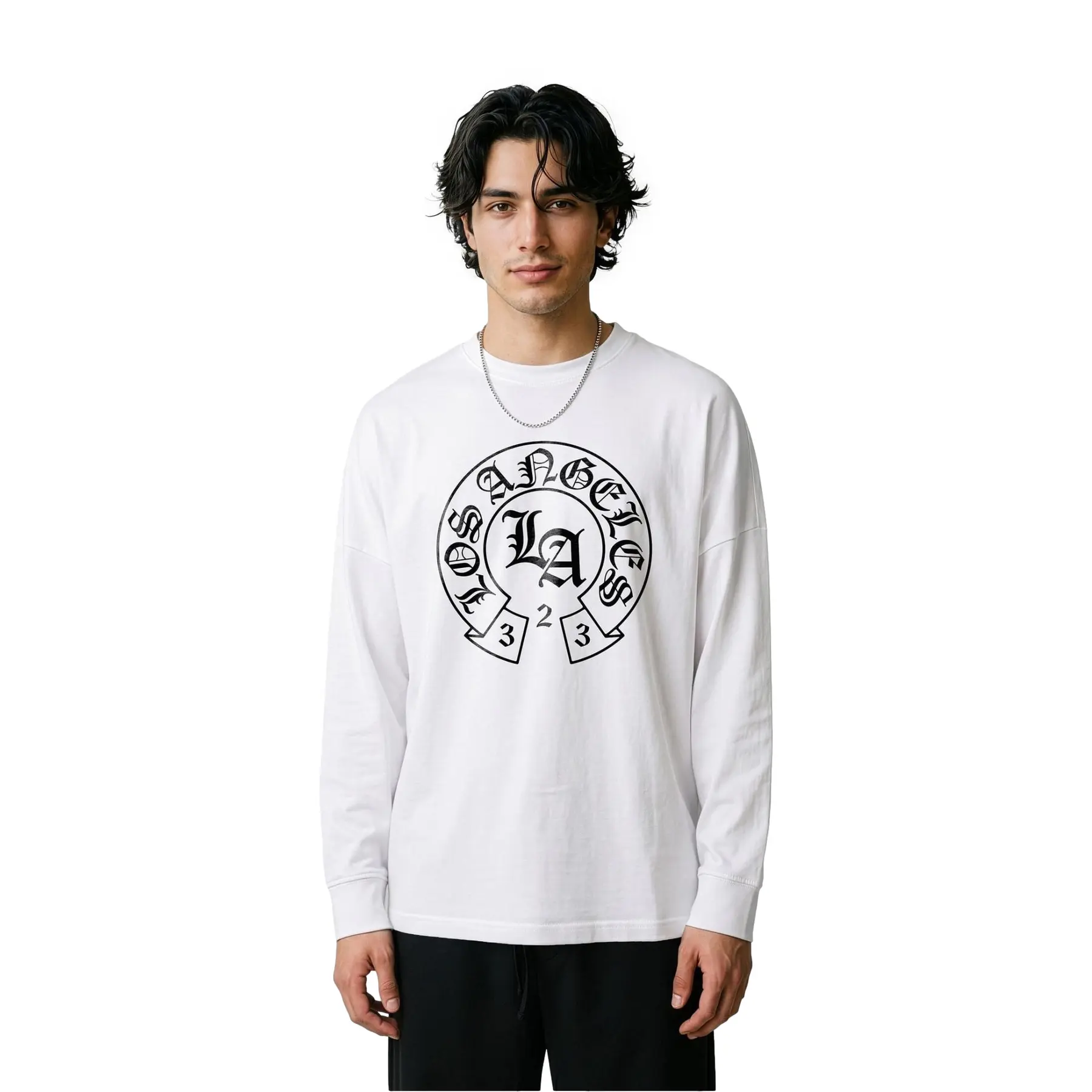 Langarm-T-Shirt Mister Tee LA Dynasty