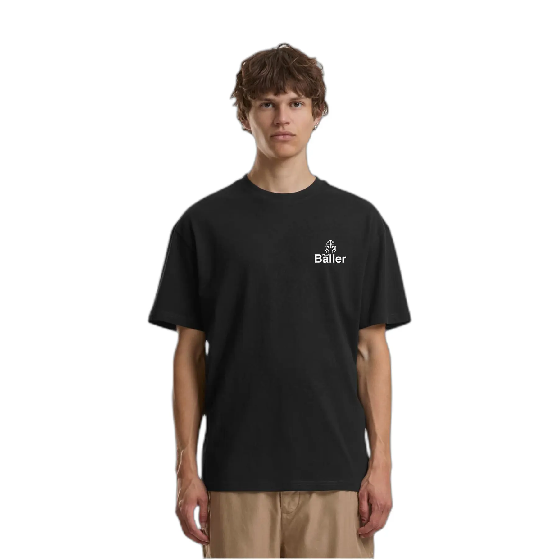 Oversized T-Shirt Mister Tee True Baller Definition