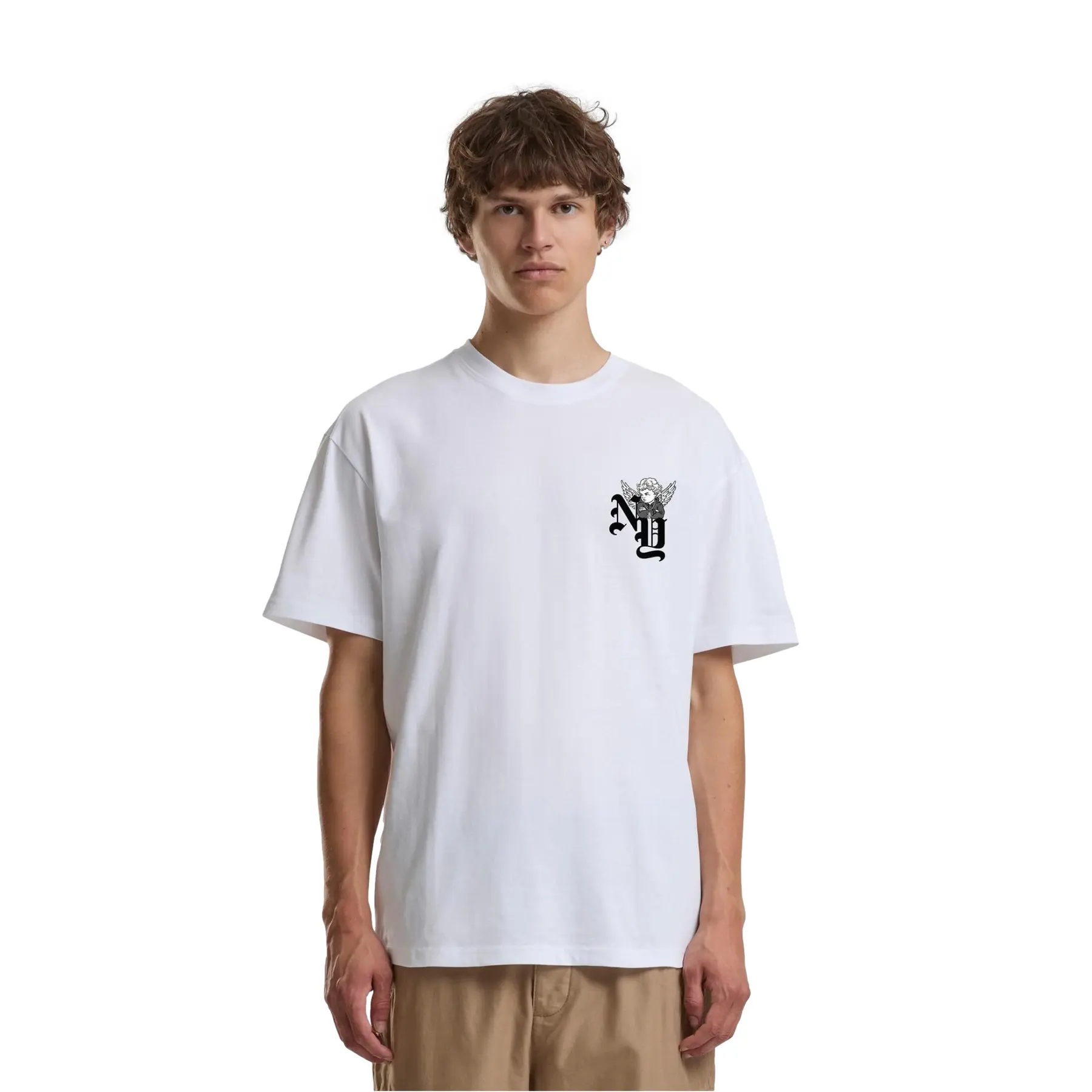 Oversized T-Shirt Mister Tee Guardian Angel Of NY