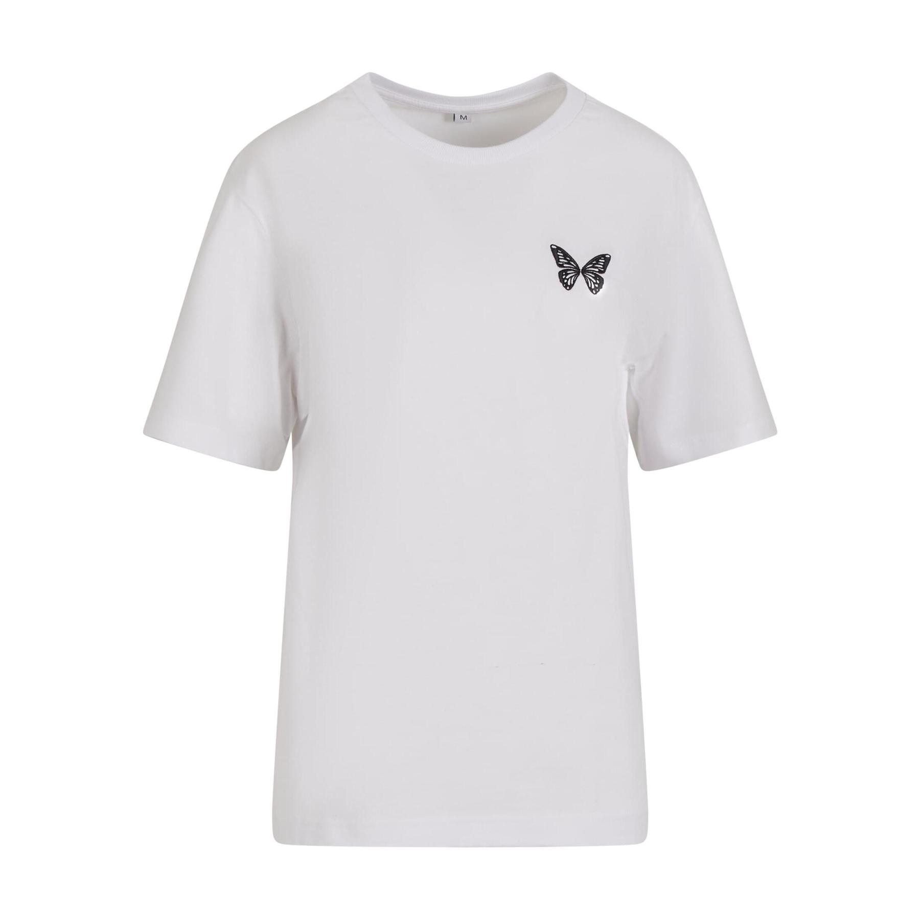 4069389542156 - T-Shirt Mister Tee Butterfly EMB