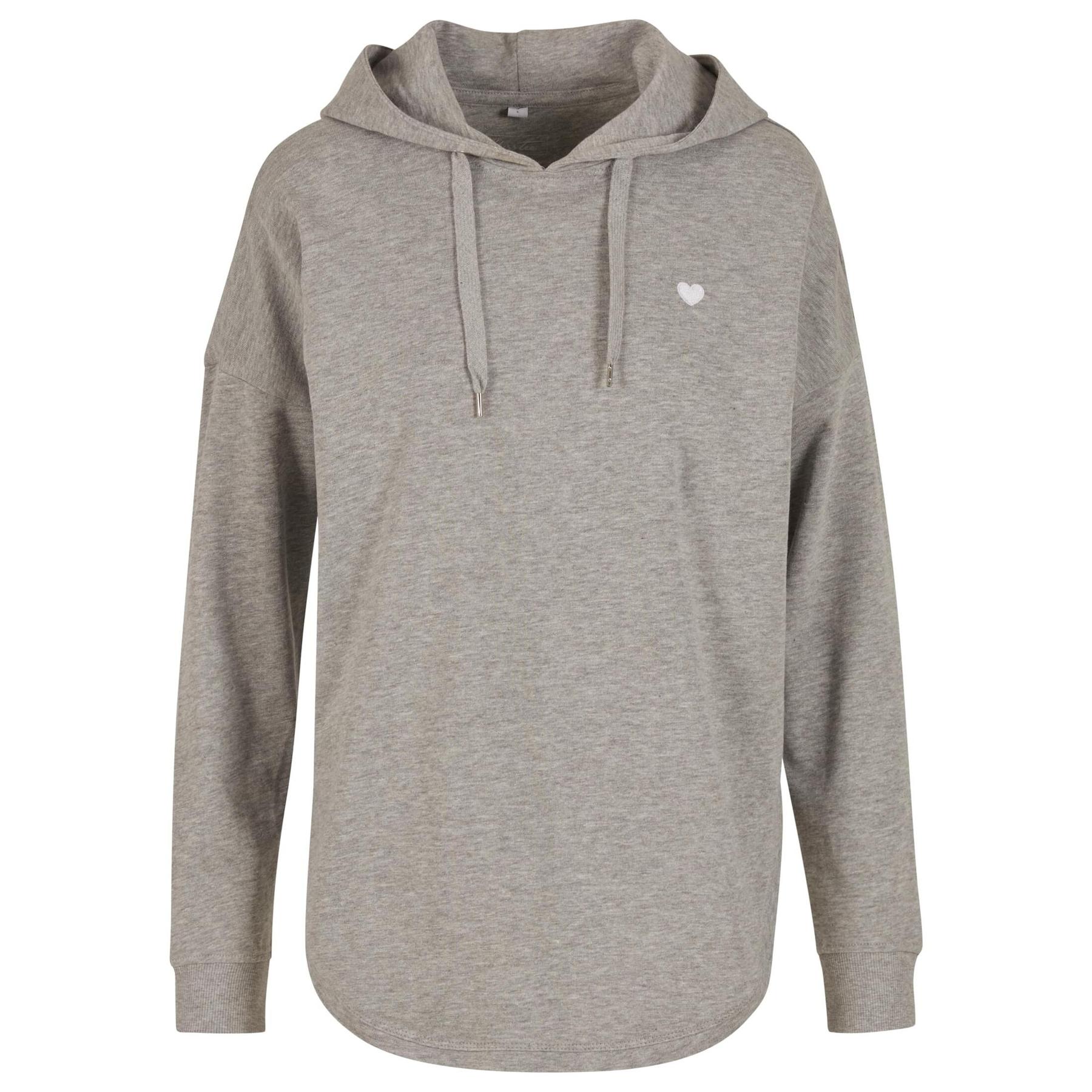 4070058048664 - Hoodie Damen Mister Tee Heart Emb