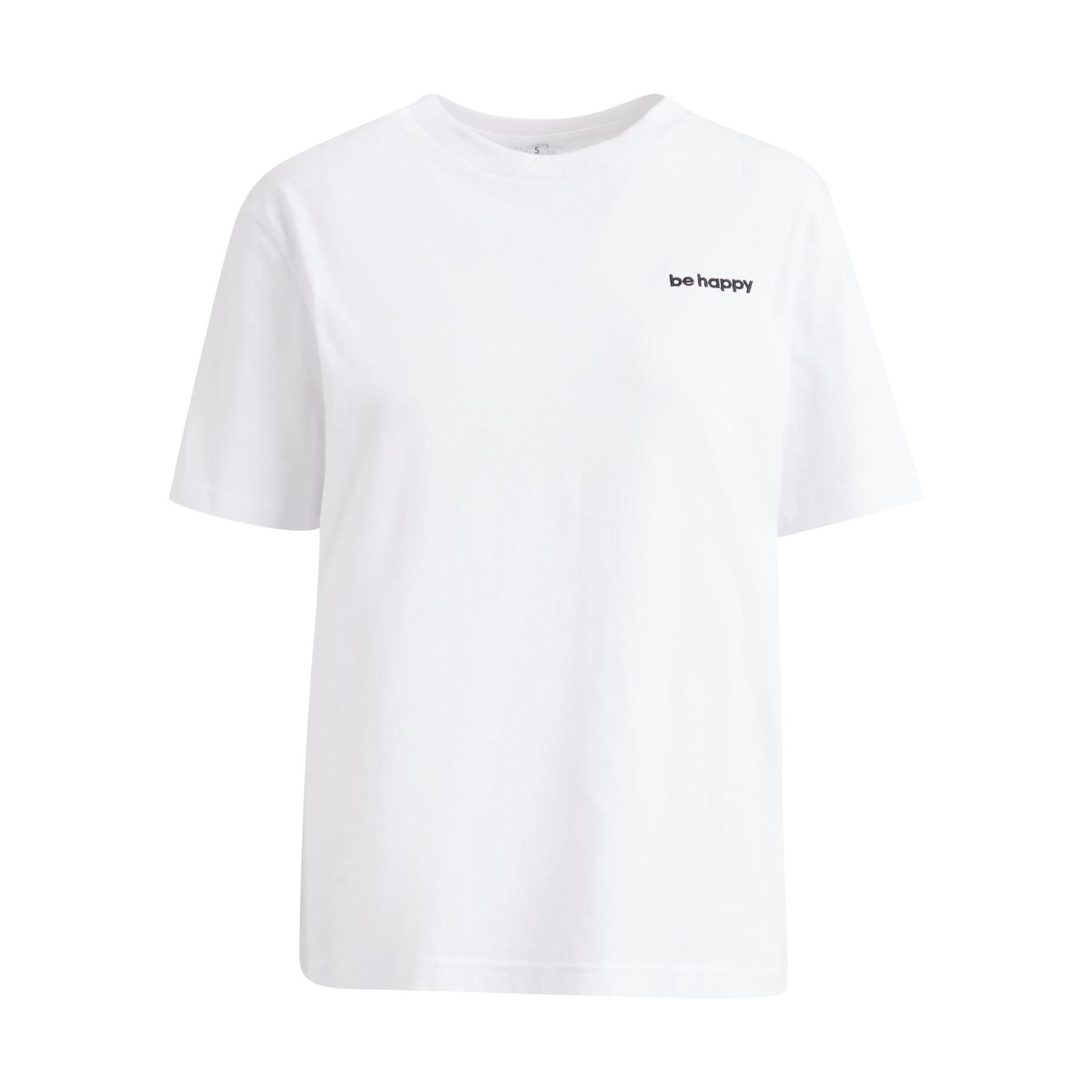 4070058043218 - T-Shirt Mister Tee Be Happy Wording EMB