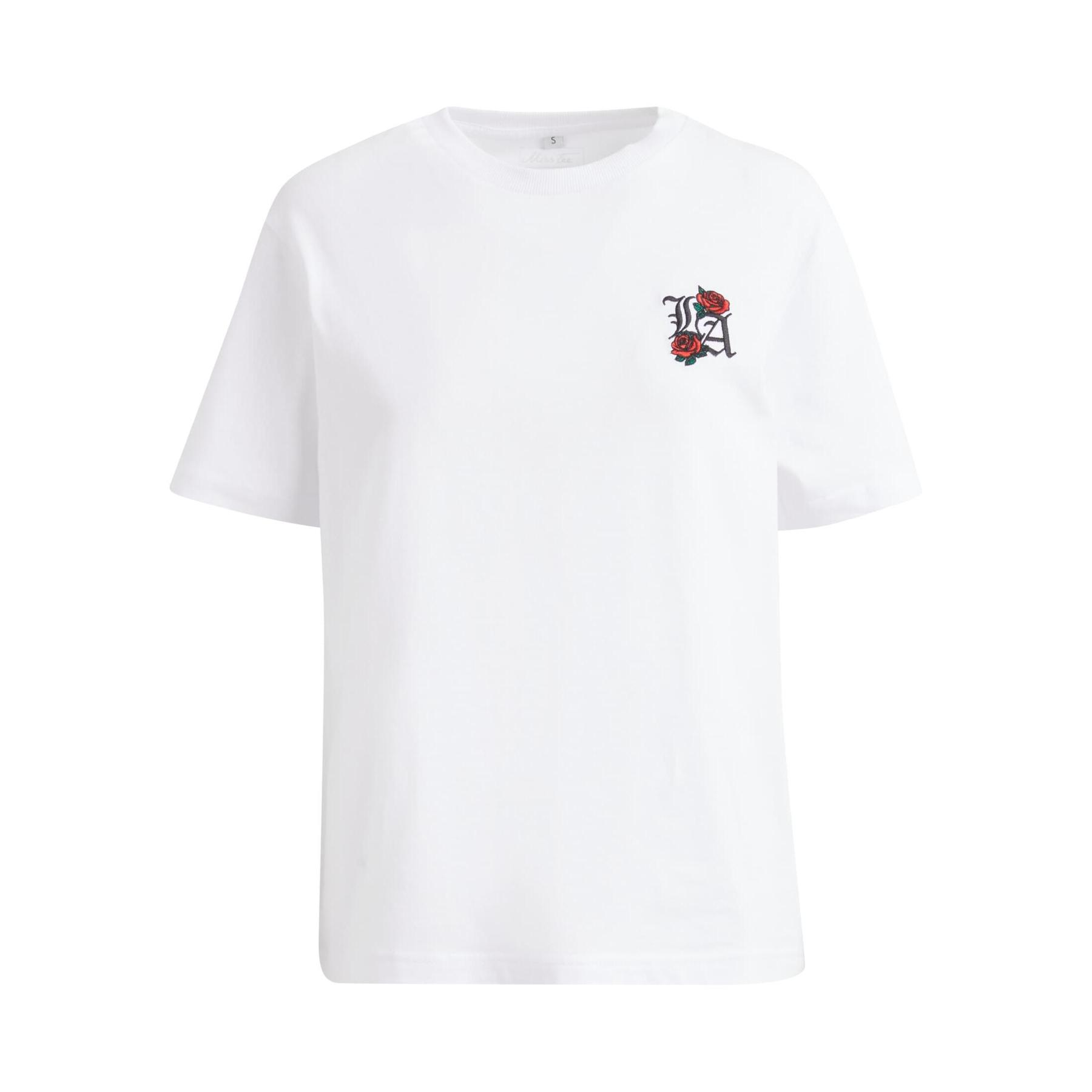 4070058043331 - T-Shirt Mister Tee Los Angeles Roses EMB