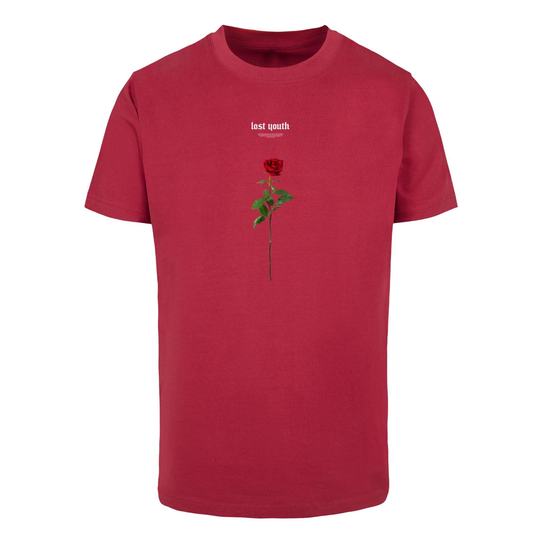 4066454136593 - T-Shirt Mister Tee Lost Youth Rose