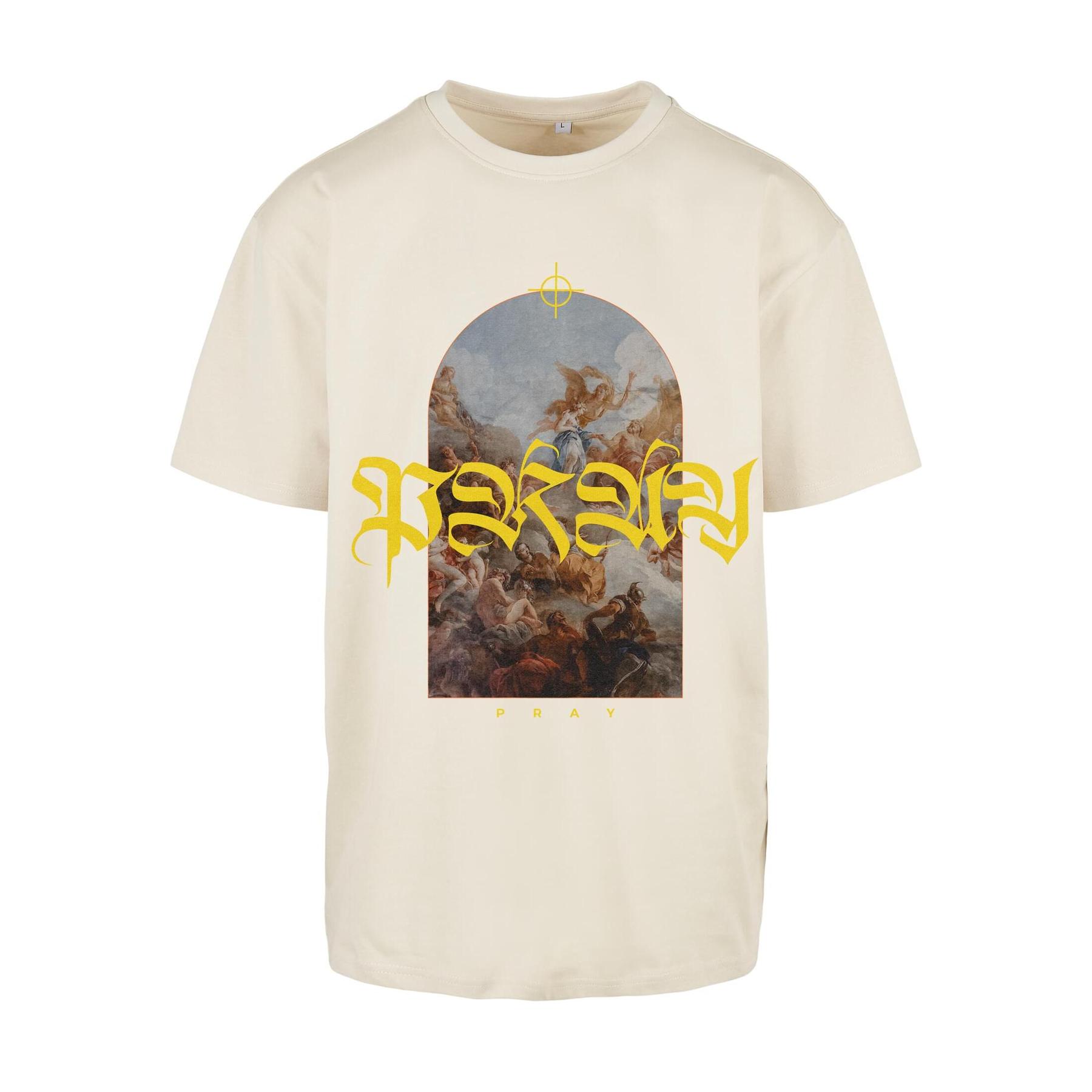 4066051095590 - Oversize-T-Shirt in großen Größen Mister Tee Pray Painting