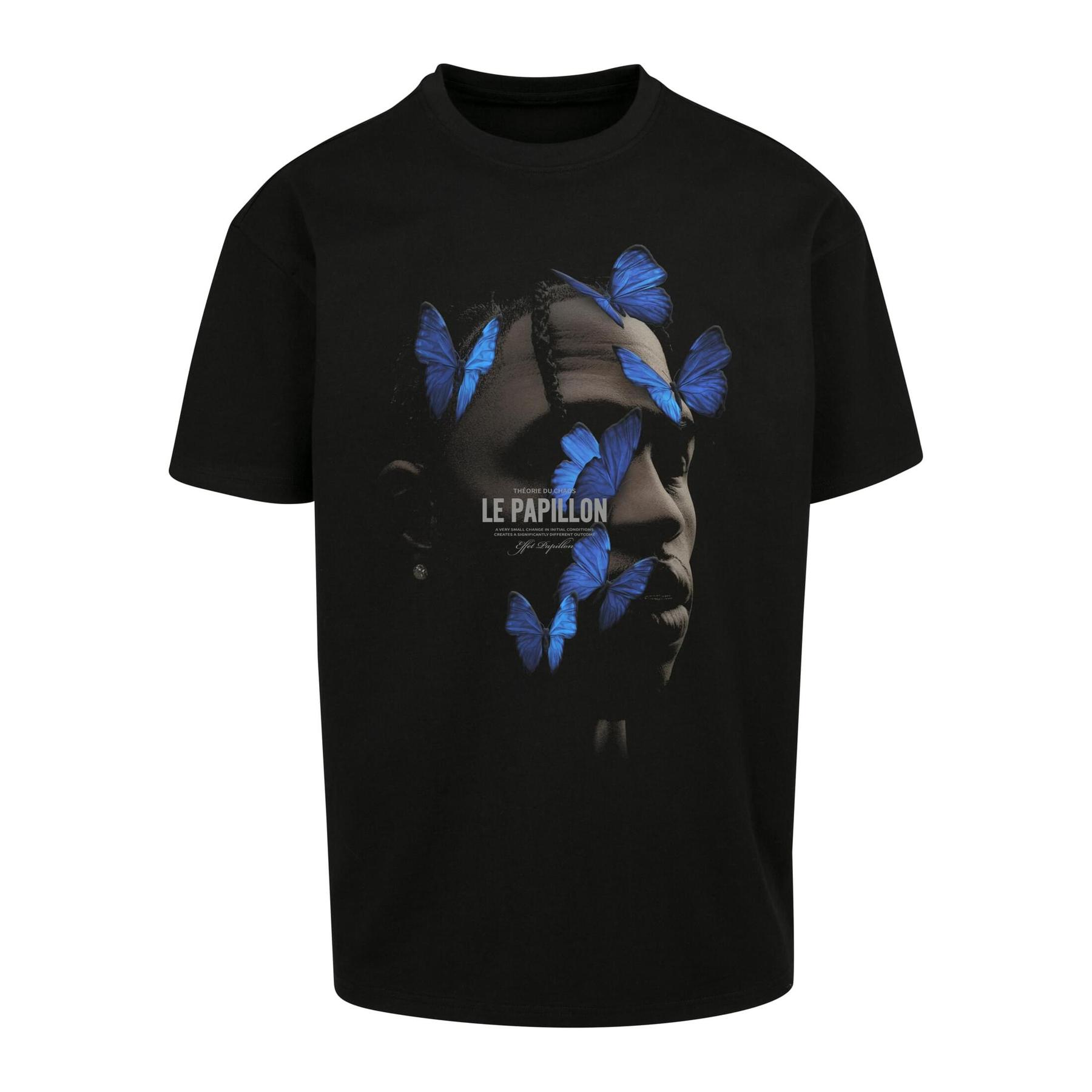 4066051134367 - Oversize-T-Shirt in großen Größen Mister Tee Le Papillon