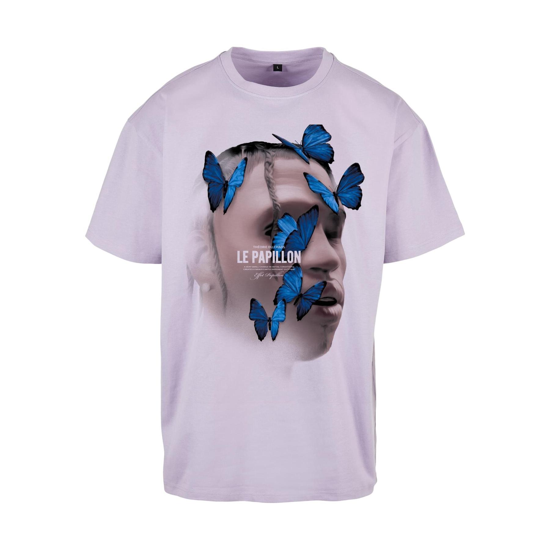 4066051118763 - Oversize-T-Shirt in großen Größen Mister Tee Le Papillon