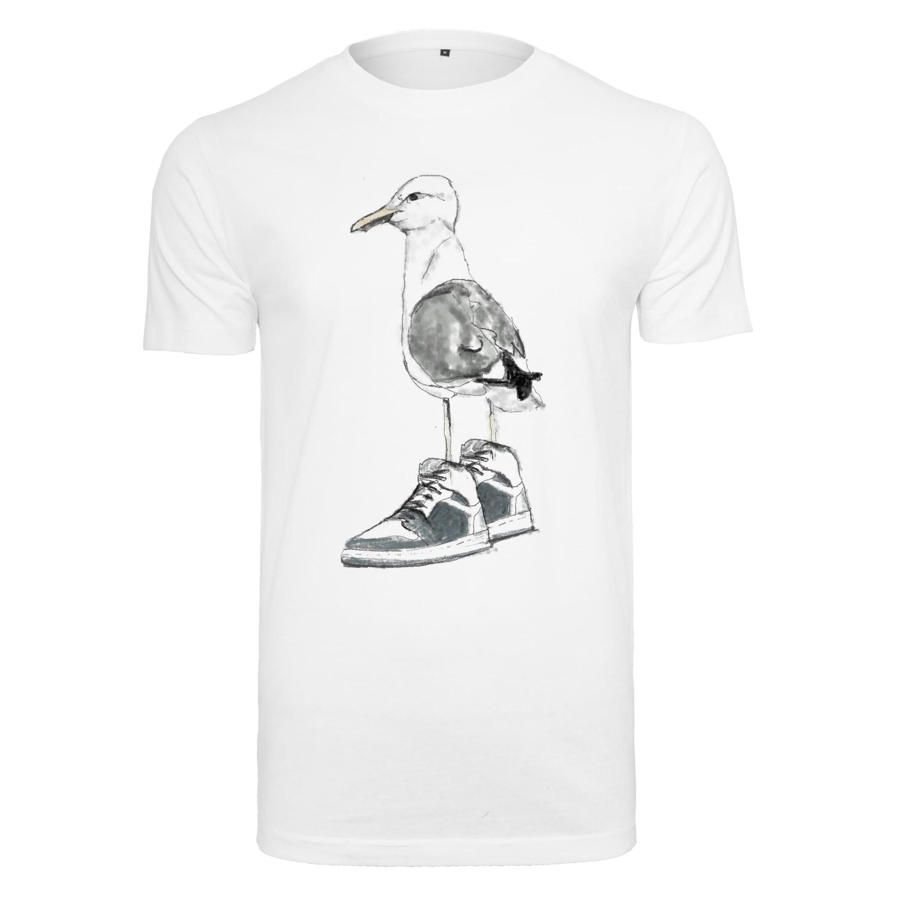 4066051034865 - Mister Tee Seagull Sneakers Tee T-Shirt weiß in M 4066051034865 - Mister Tee Seagull Sneakers Tee T-Shirt weiß in M
