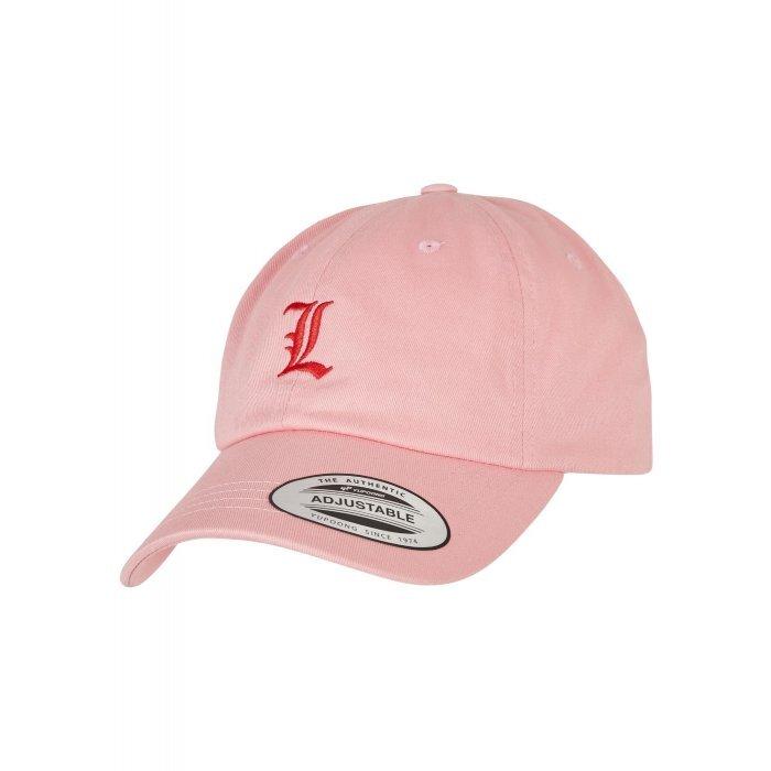4066051077701 - Basecap Mister Tee Letter Pink Low Profile