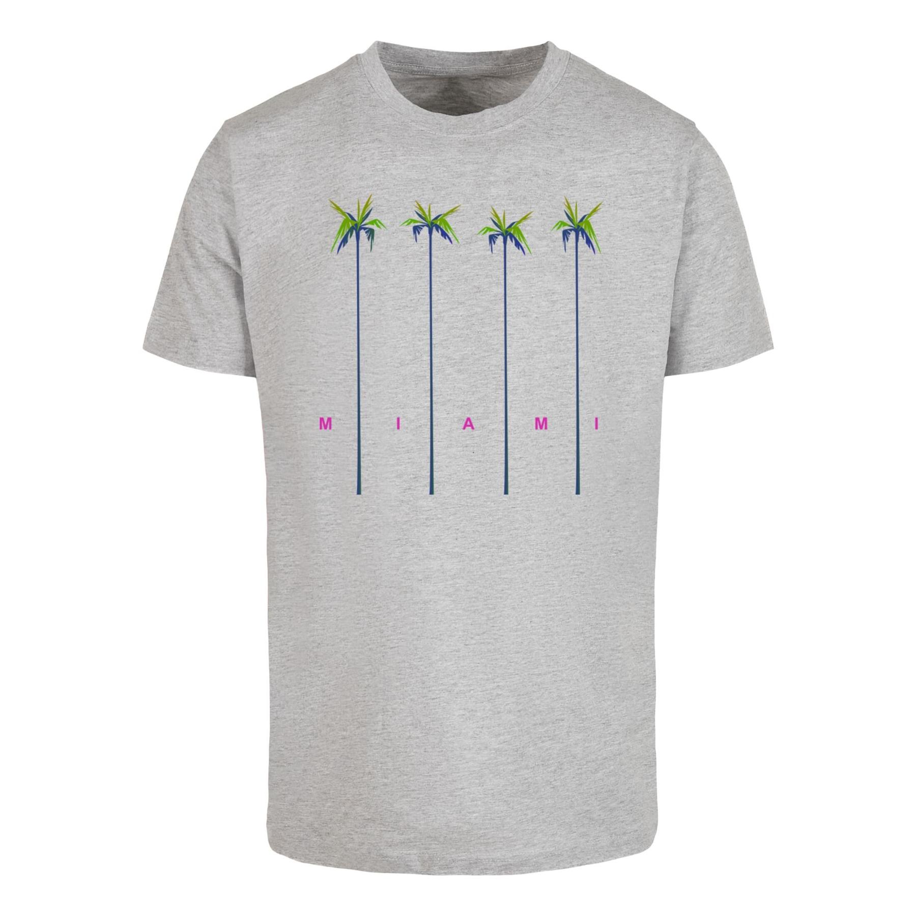4066454144451 - T-Shirt Mister Tee Miami Palms
