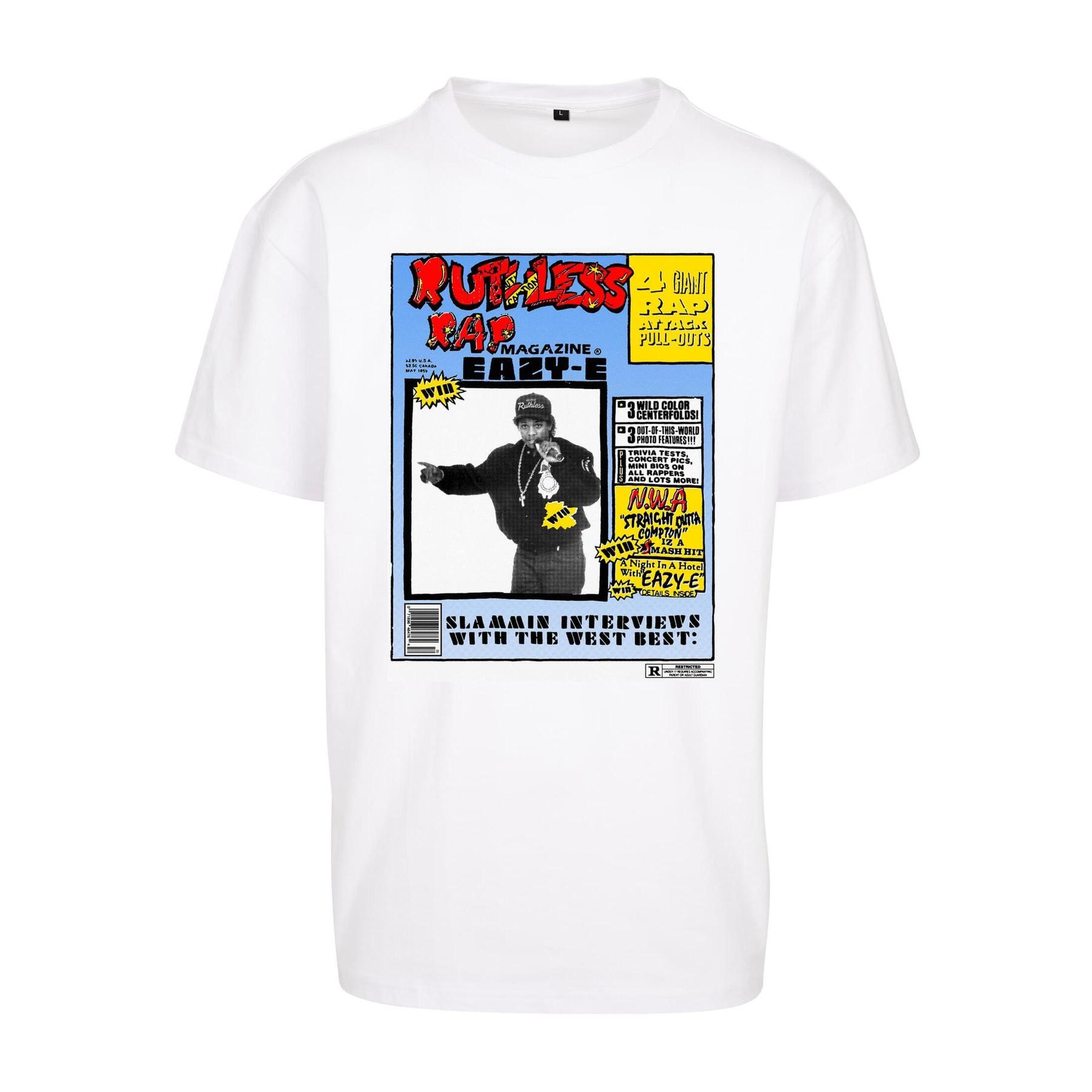 4066051114130 - Übergroßes T-Shirt Mister Tee Eazy-E RAP Magazine